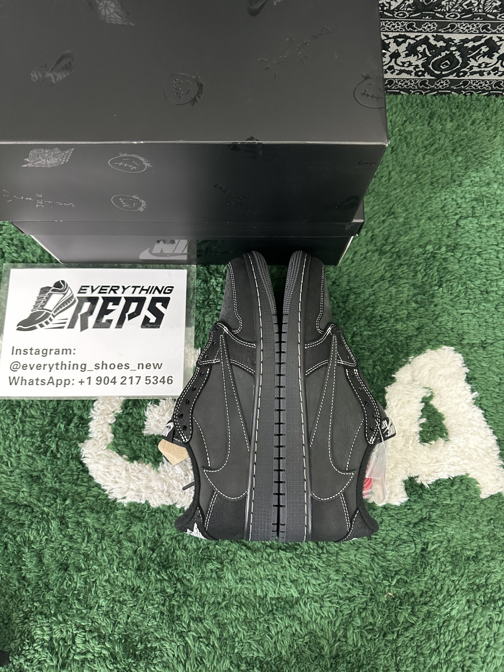 Air Jordan 1 Retro Low OG SP Travis Scott Black Phantom - Image 10