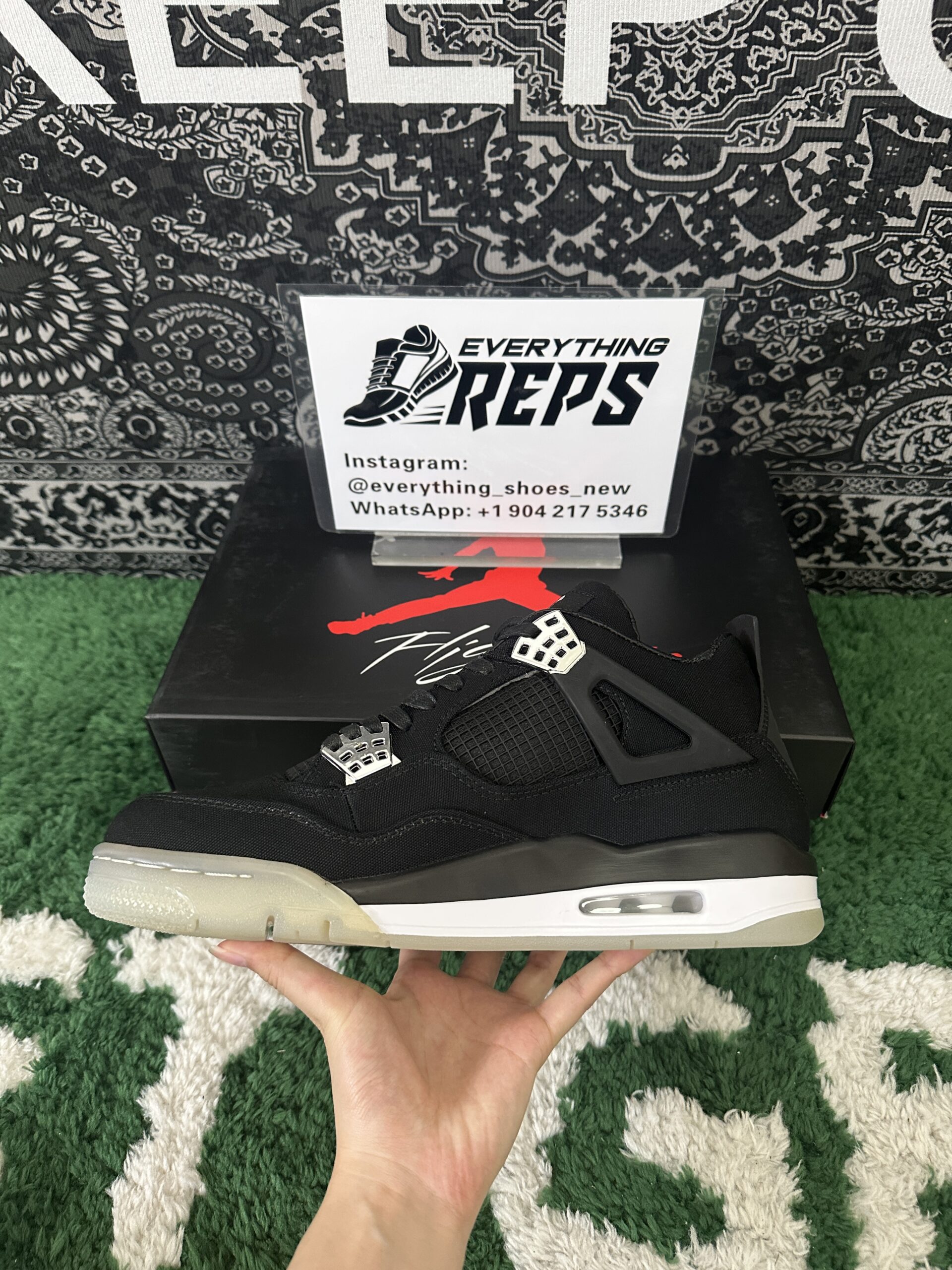 Air Jordan 4 Retro Eminem Carhartt - Image 3