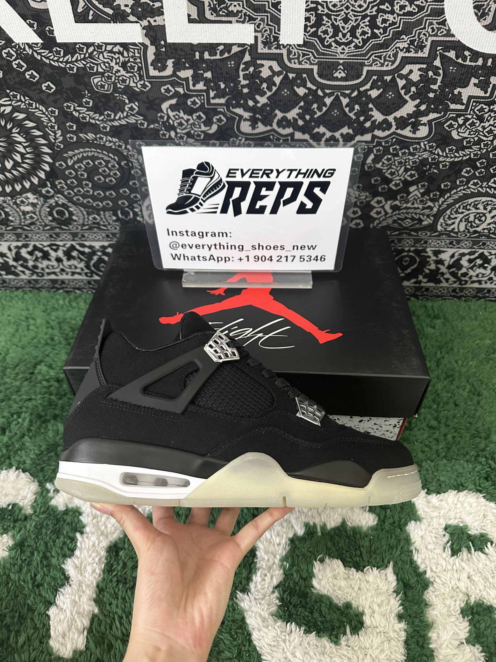 Air Jordan 4 Retro Eminem Carhartt - Image 4