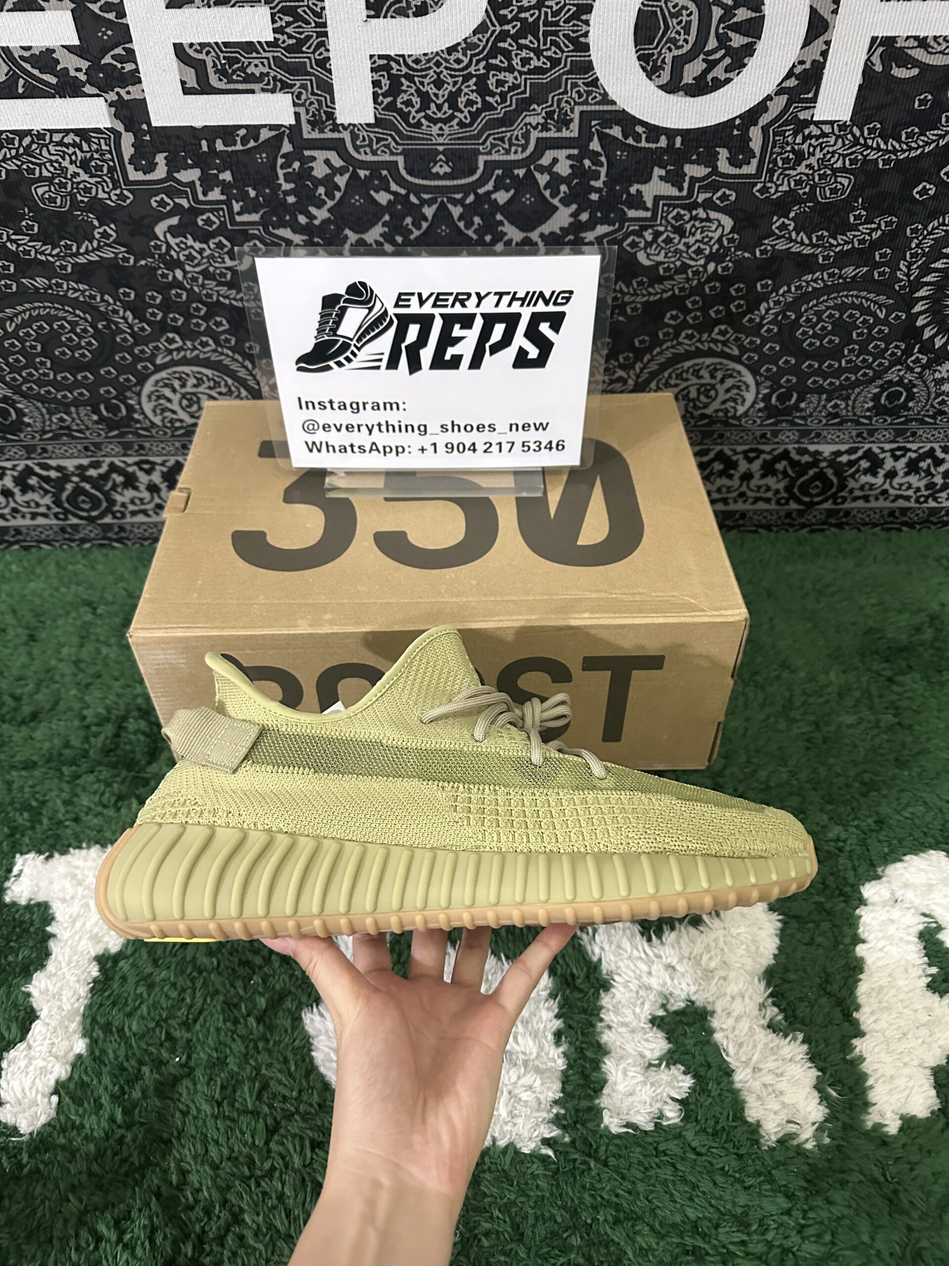 Adidas Yeezy Boost 350 V2 Sulfur - Image 6