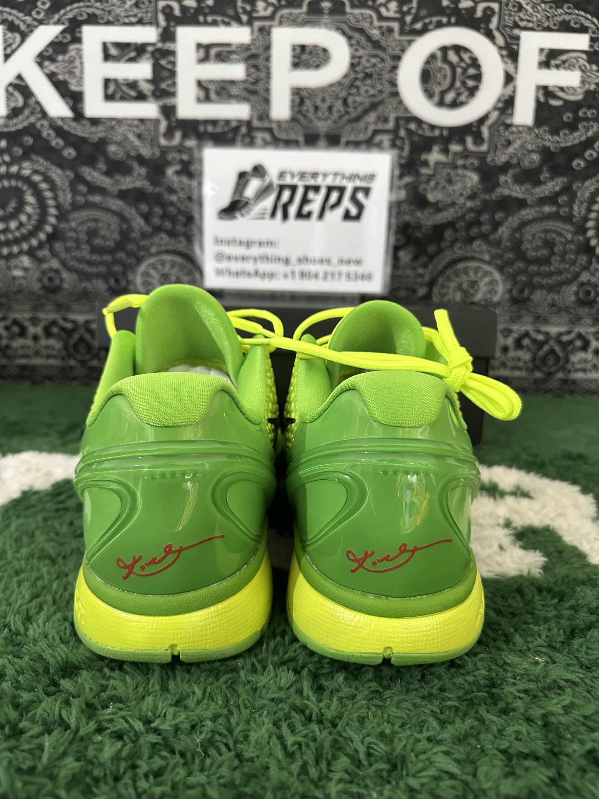 Nike Kobe 6 Protro Grinch (2020) - Image 8