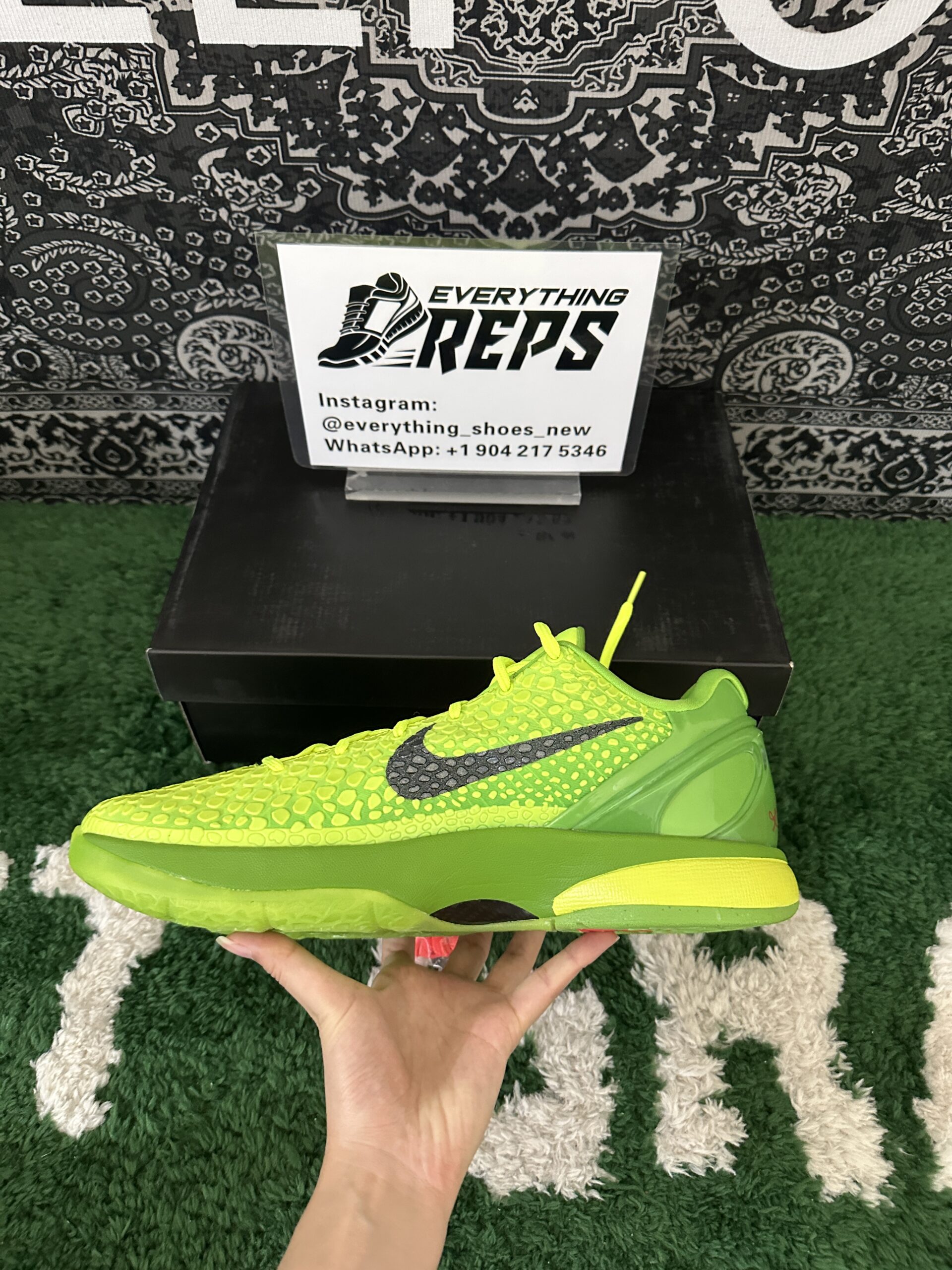 Nike Kobe 6 Protro Grinch (2020) - Image 7
