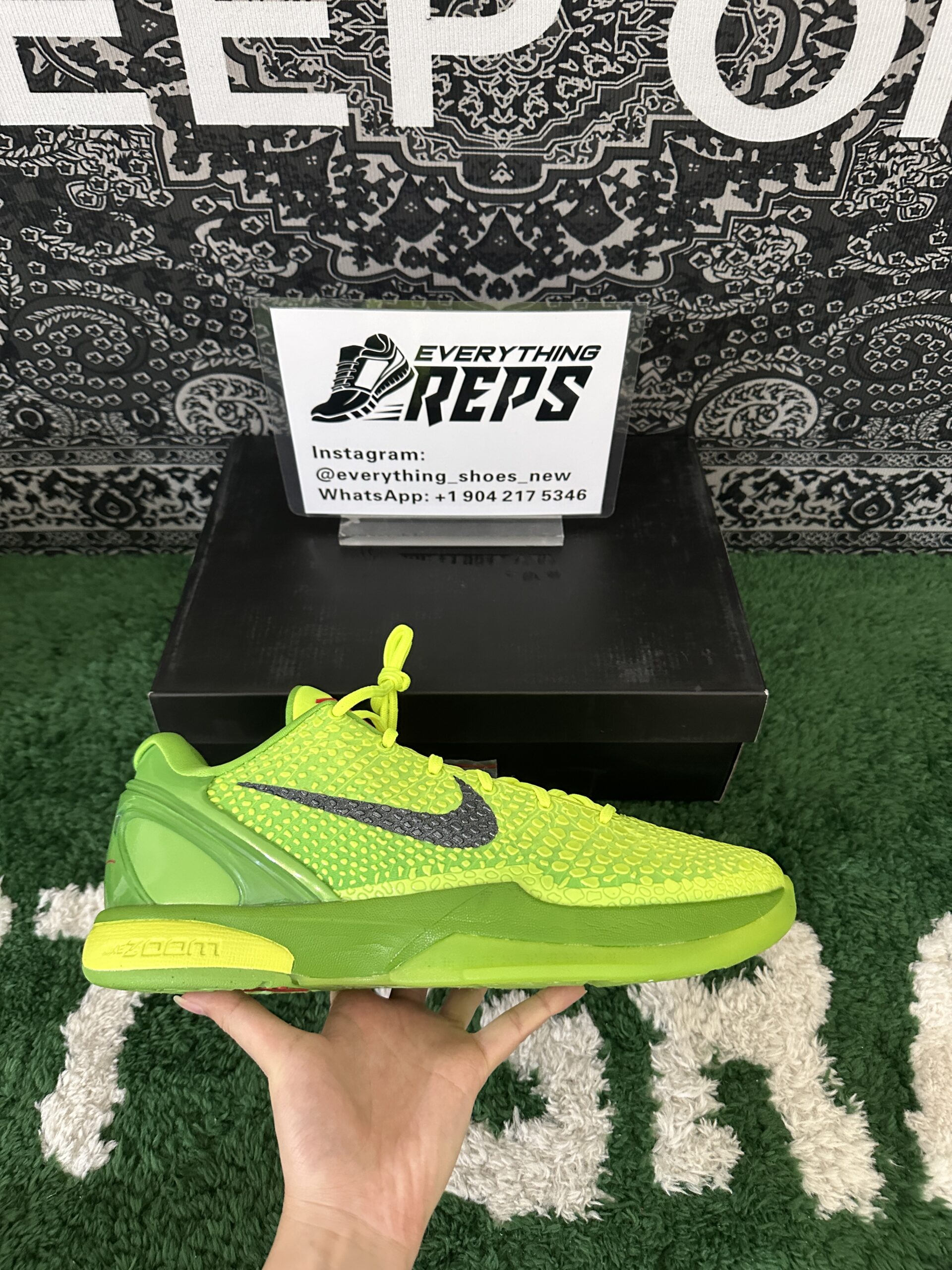 Nike Kobe 6 Protro Grinch (2020) - Image 6