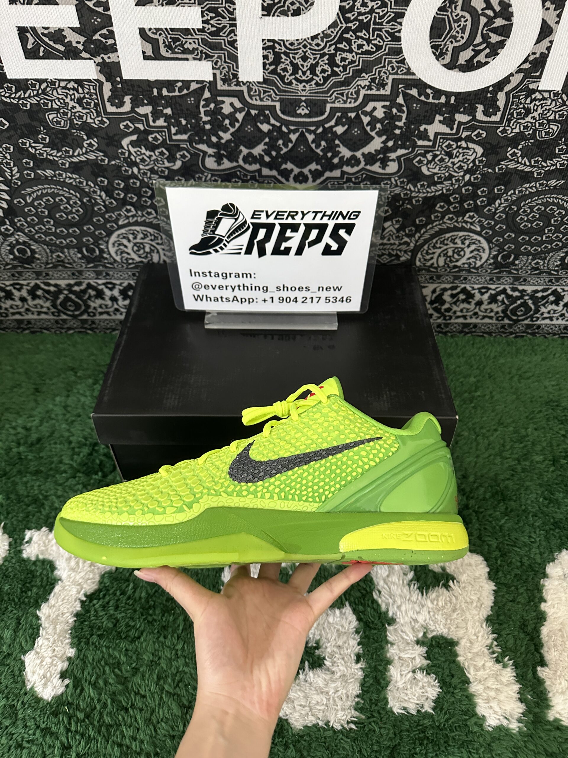 Nike Kobe 6 Protro Grinch (2020) - Image 5