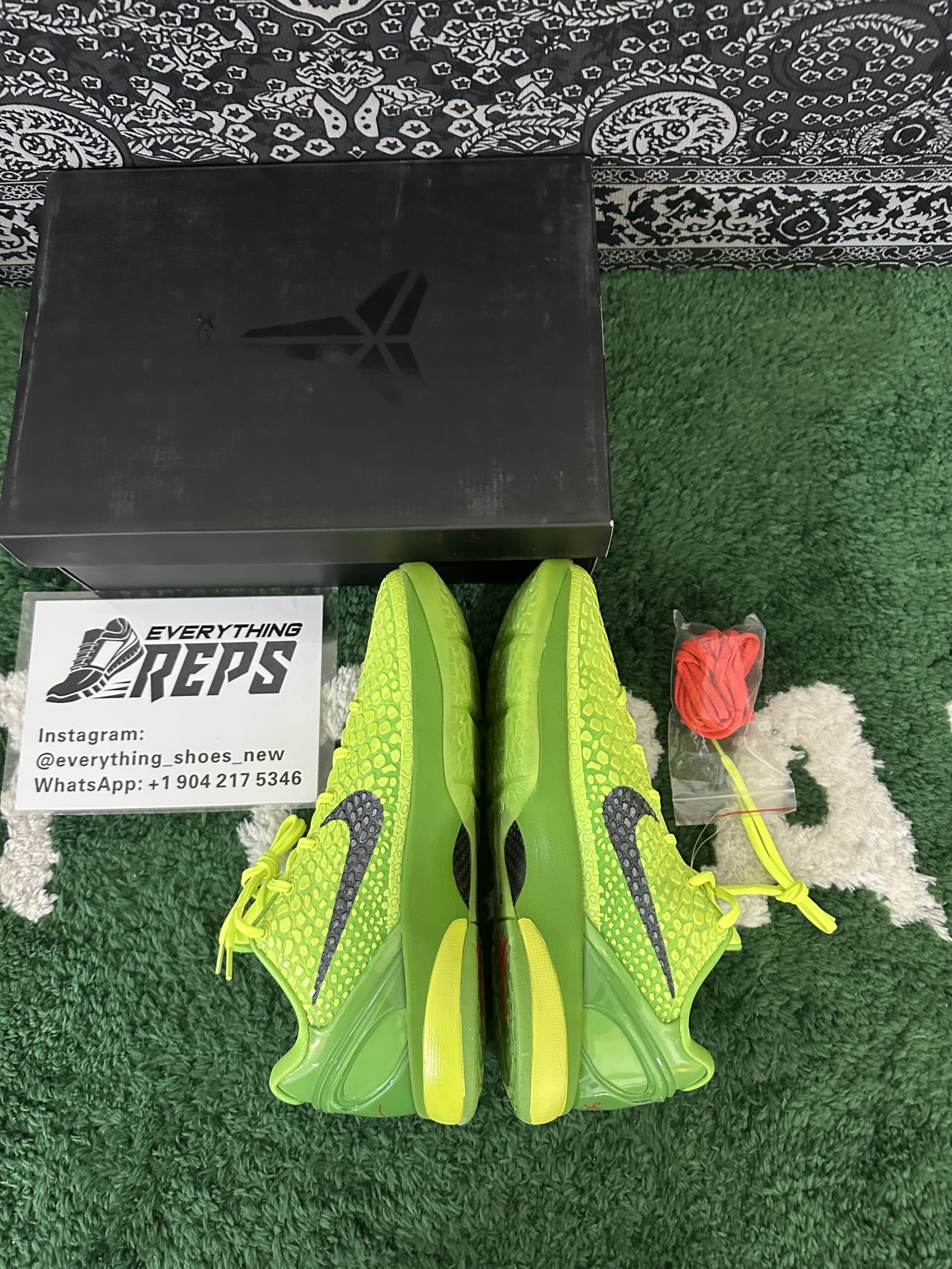 Nike Kobe 6 Protro Grinch (2020) - Image 3