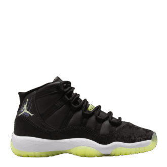 Jordan 11 Retro Black Barely Volt