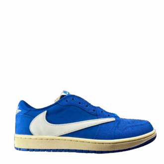 TS Low Blue Suede Custom