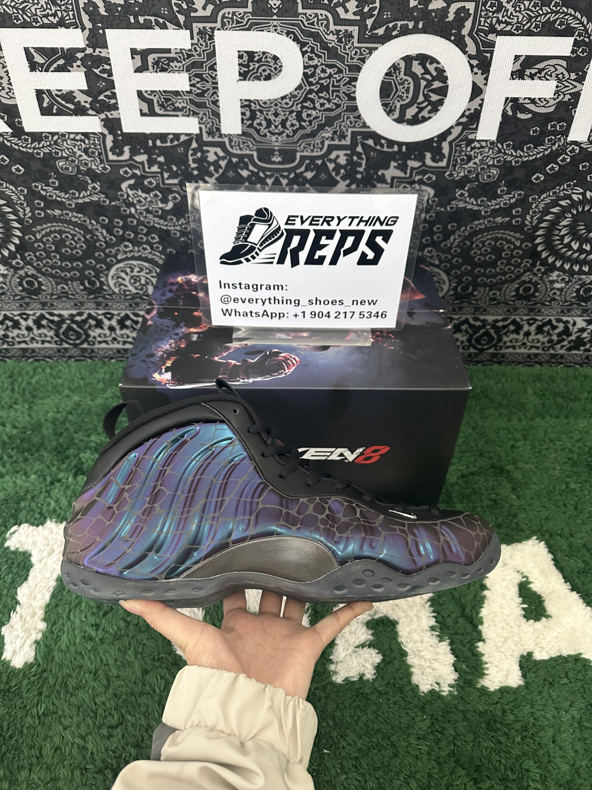 Nike Foamposite Tekken 8 Kazuya - Image 8