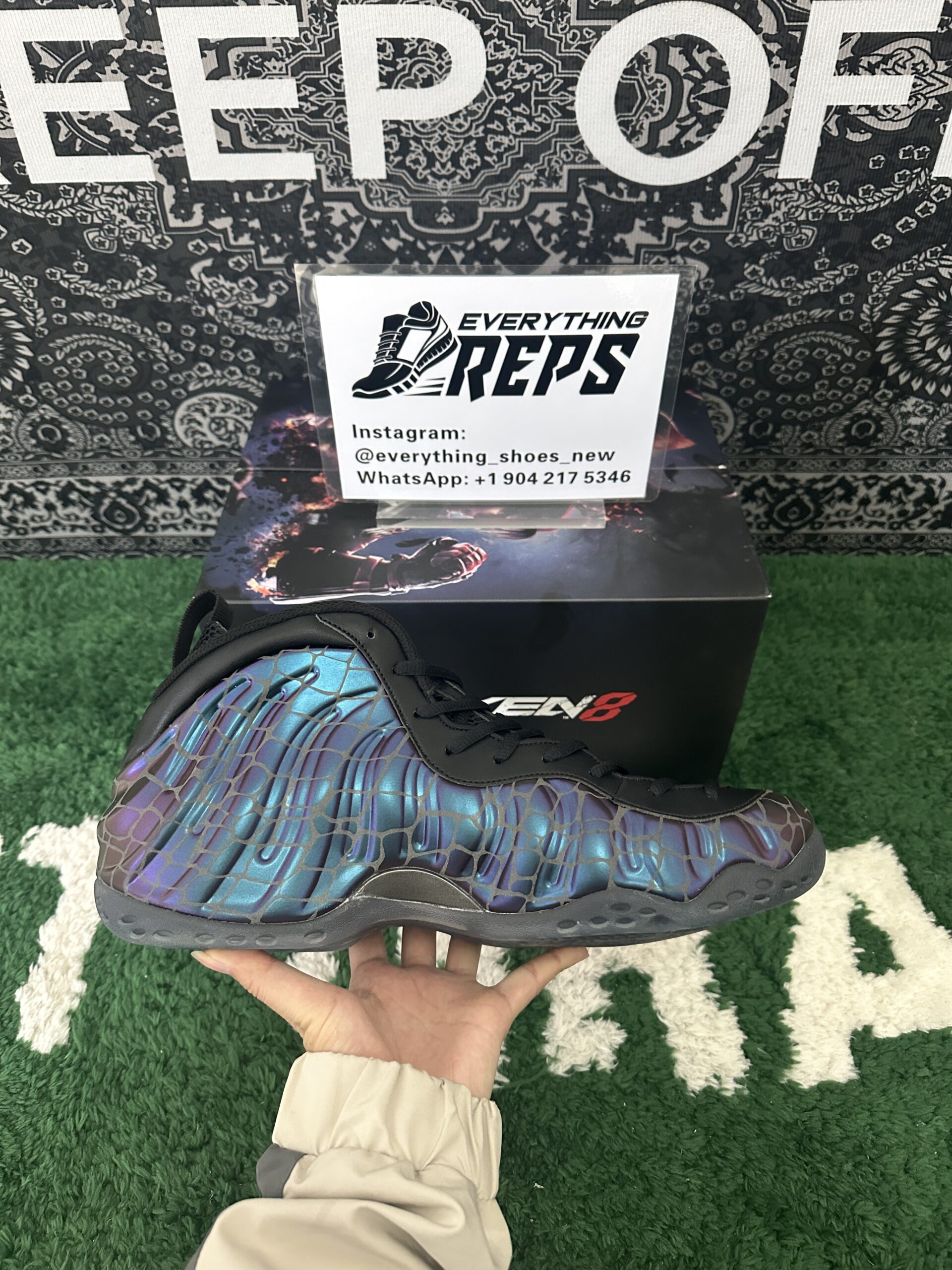 Nike Foamposite Tekken 8 Kazuya - Image 6