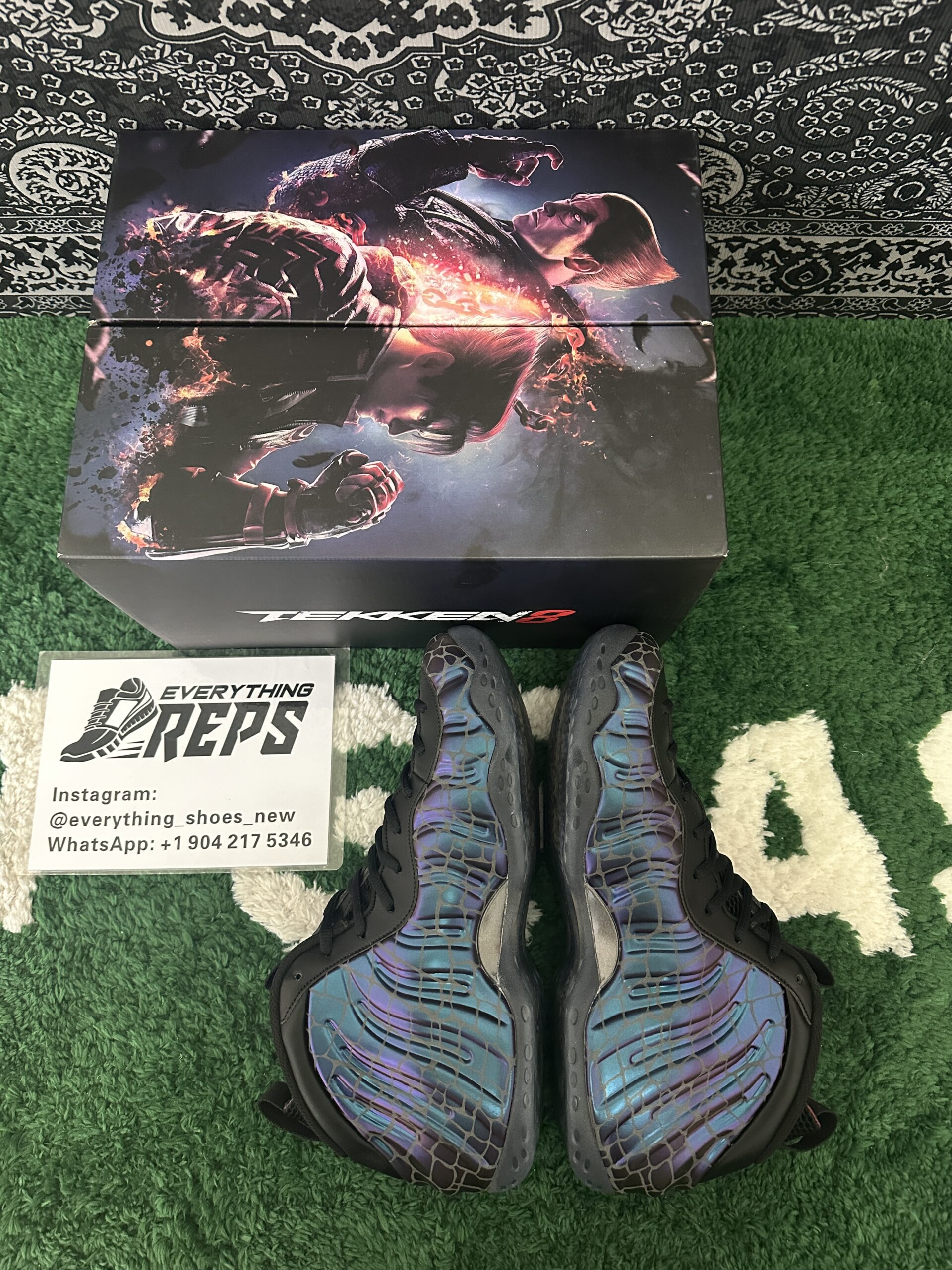 Nike Foamposite Tekken 8 Kazuya - Image 5