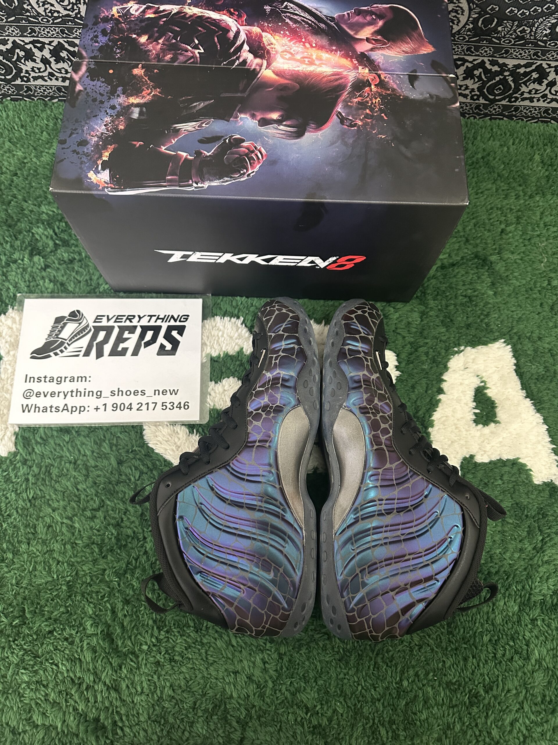 Nike Foamposite Tekken 8 Kazuya - Image 4