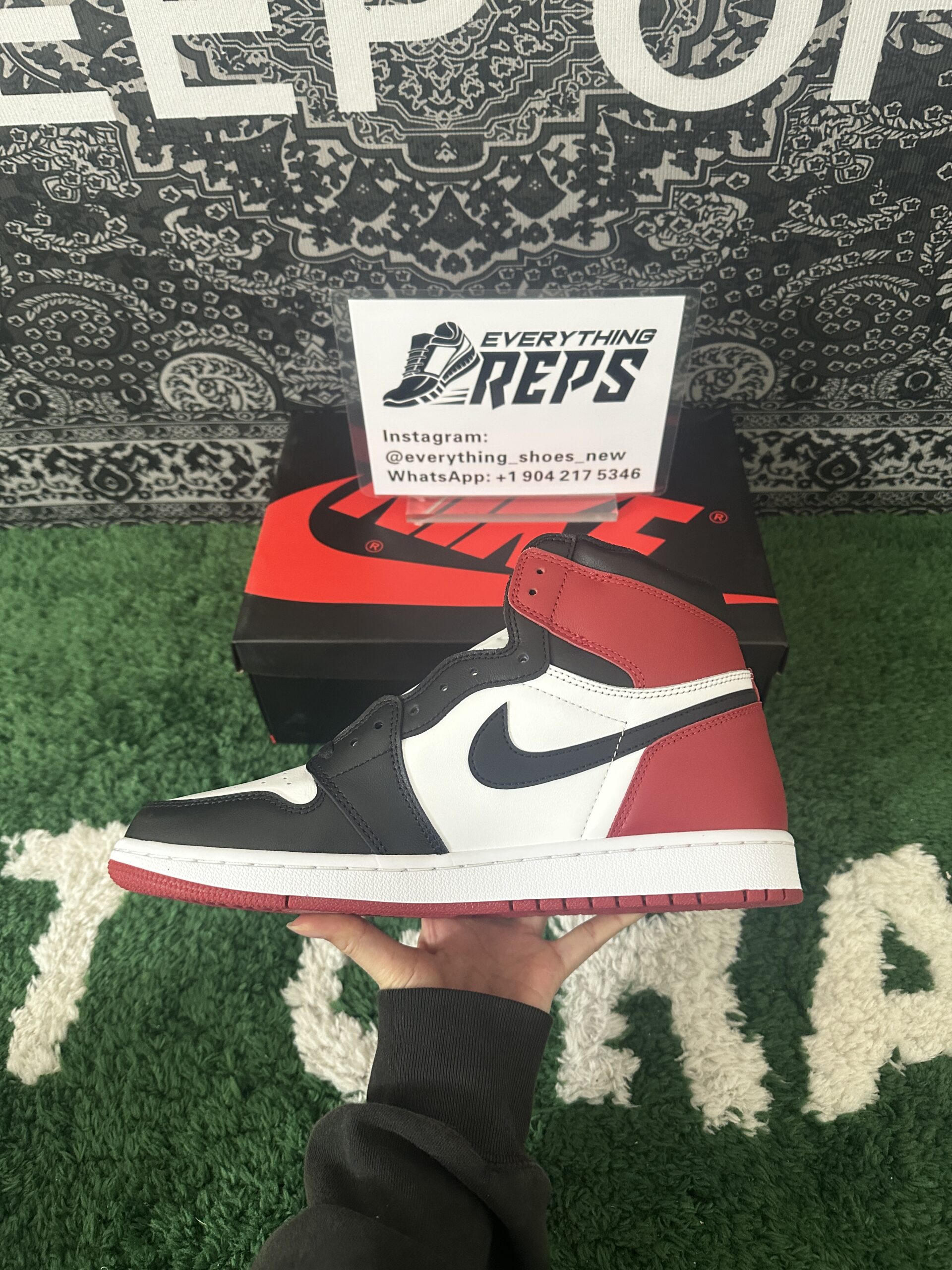 Jordan 1 Retro Black Toe (2016) - Image 5