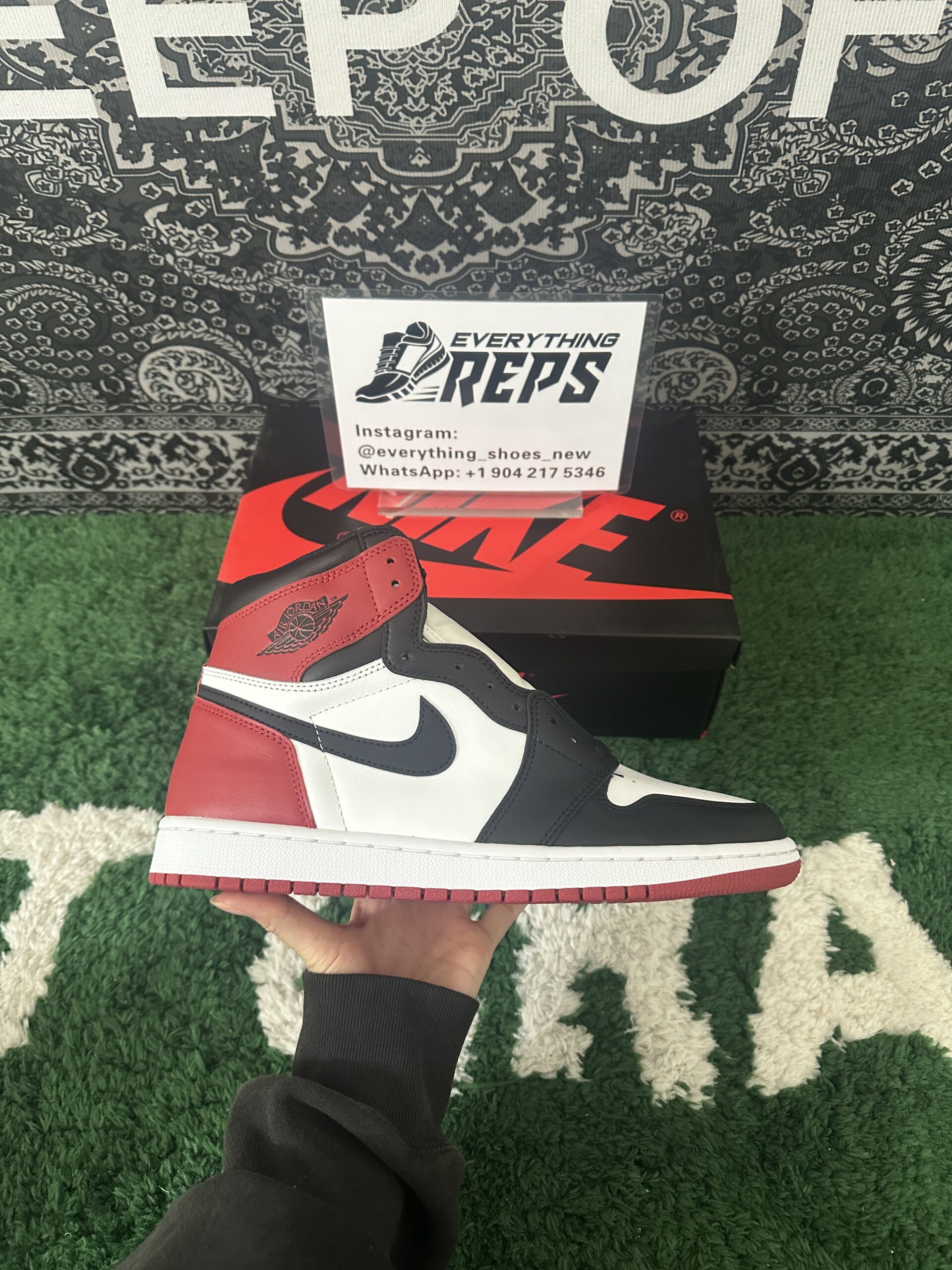 Jordan 1 Retro Black Toe (2016) - Image 4