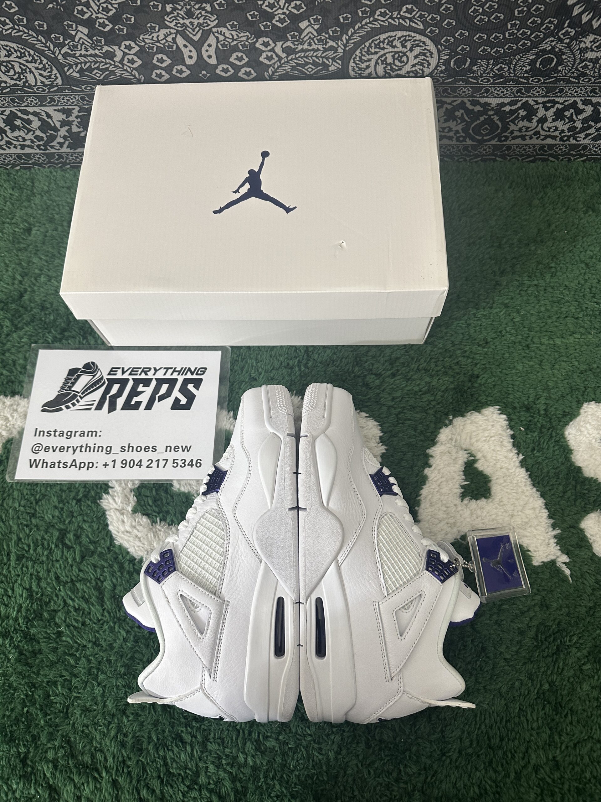 Air Jordan 4 Retro Metallic Purple - Image 10