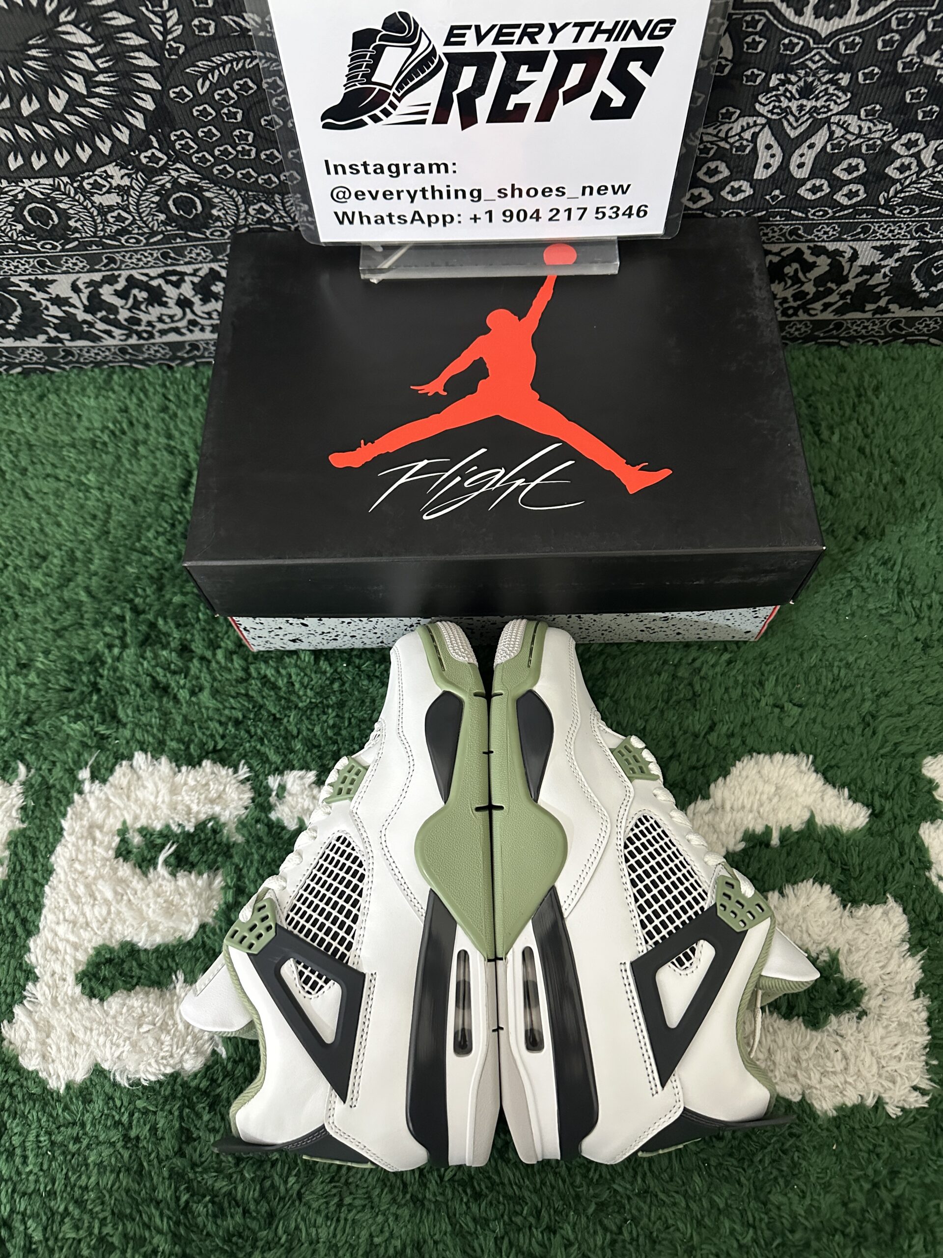 Air Jordan 4 Retro 'Seafoam' - Image 9