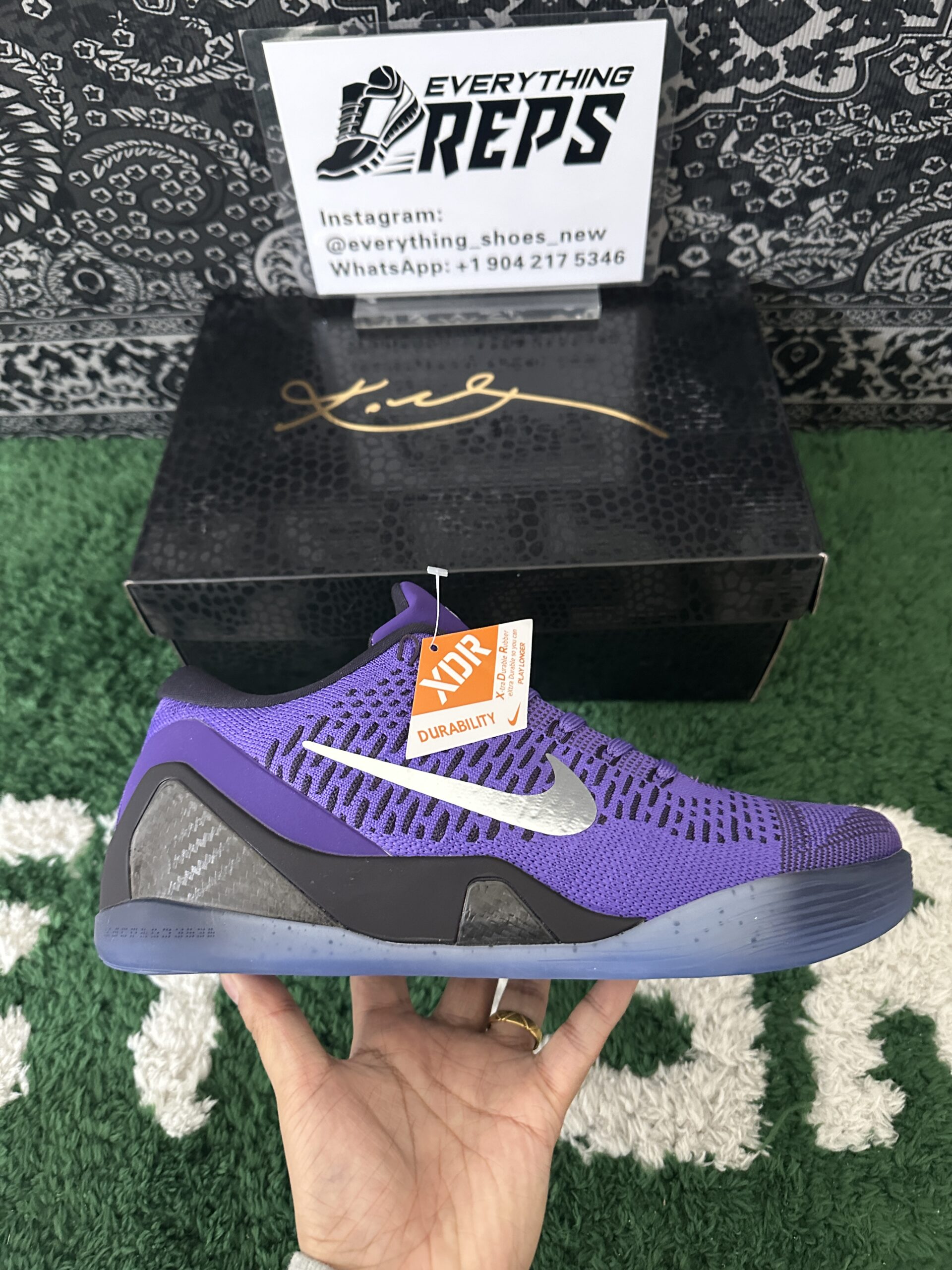 Nike Kobe 9 Elite Low Protro “Moonwalker” - Image 7