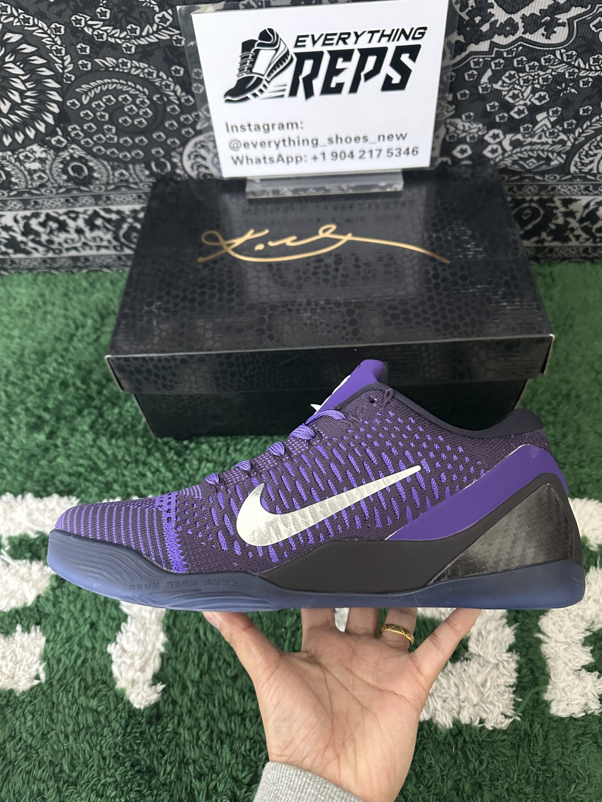 Nike Kobe 9 Elite Low Protro “Moonwalker” - Image 8