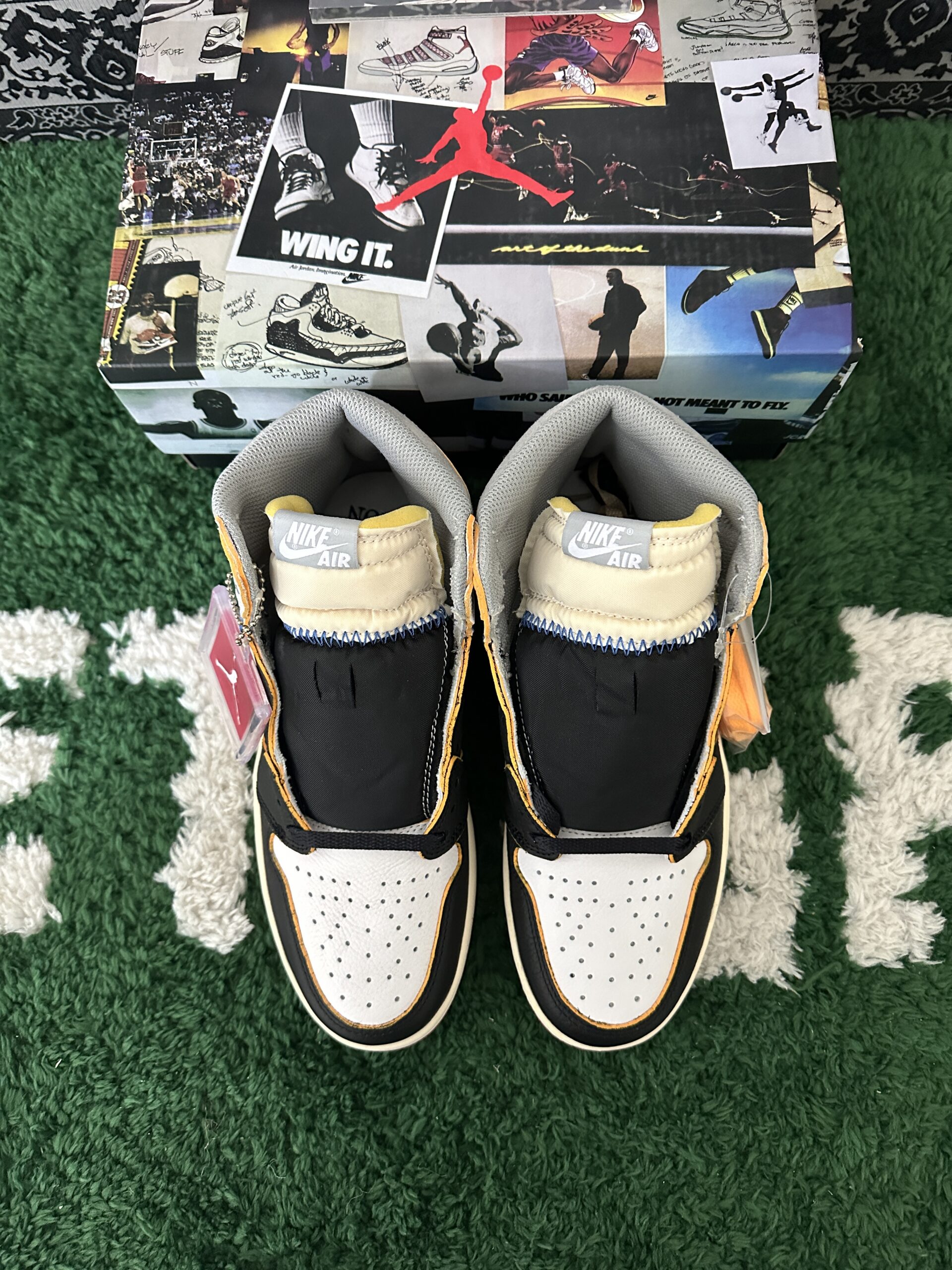 Air Jordan 1 Retro High Union Los Angeles Black Toe - Image 3