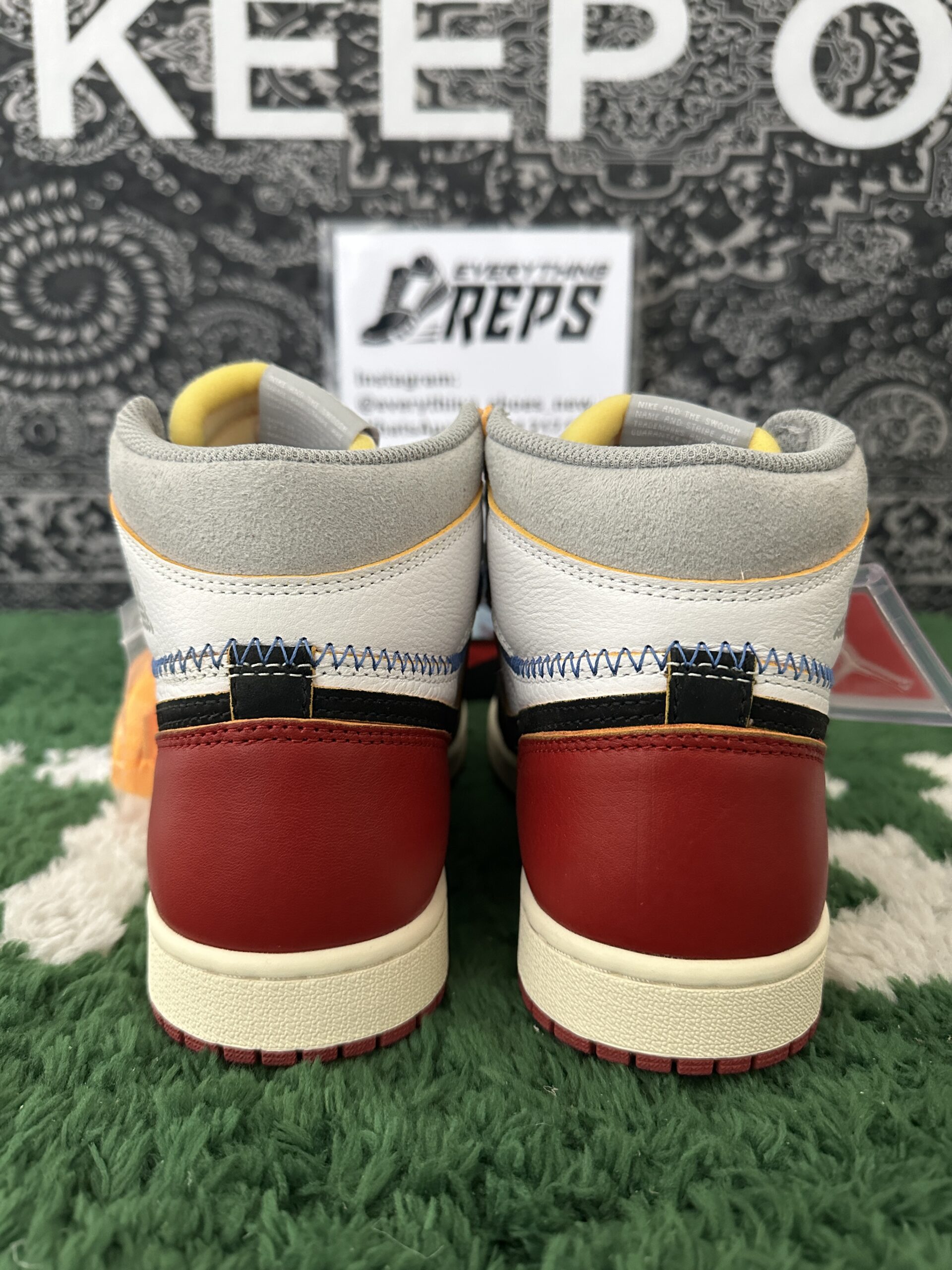 Air Jordan 1 Retro High Union Los Angeles Black Toe - Image 4