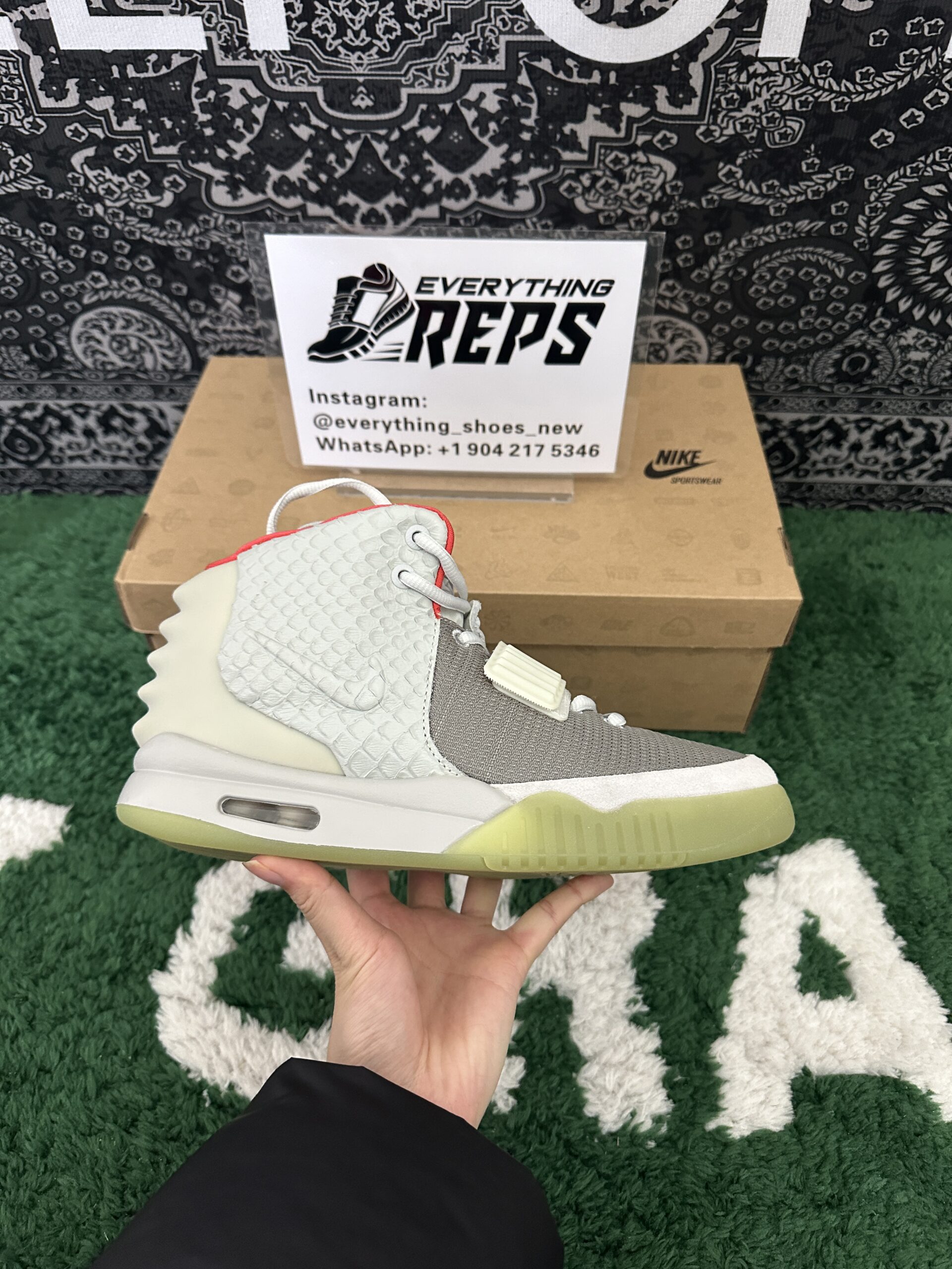 Air Yeezy 2 Pure Platinum - Image 6