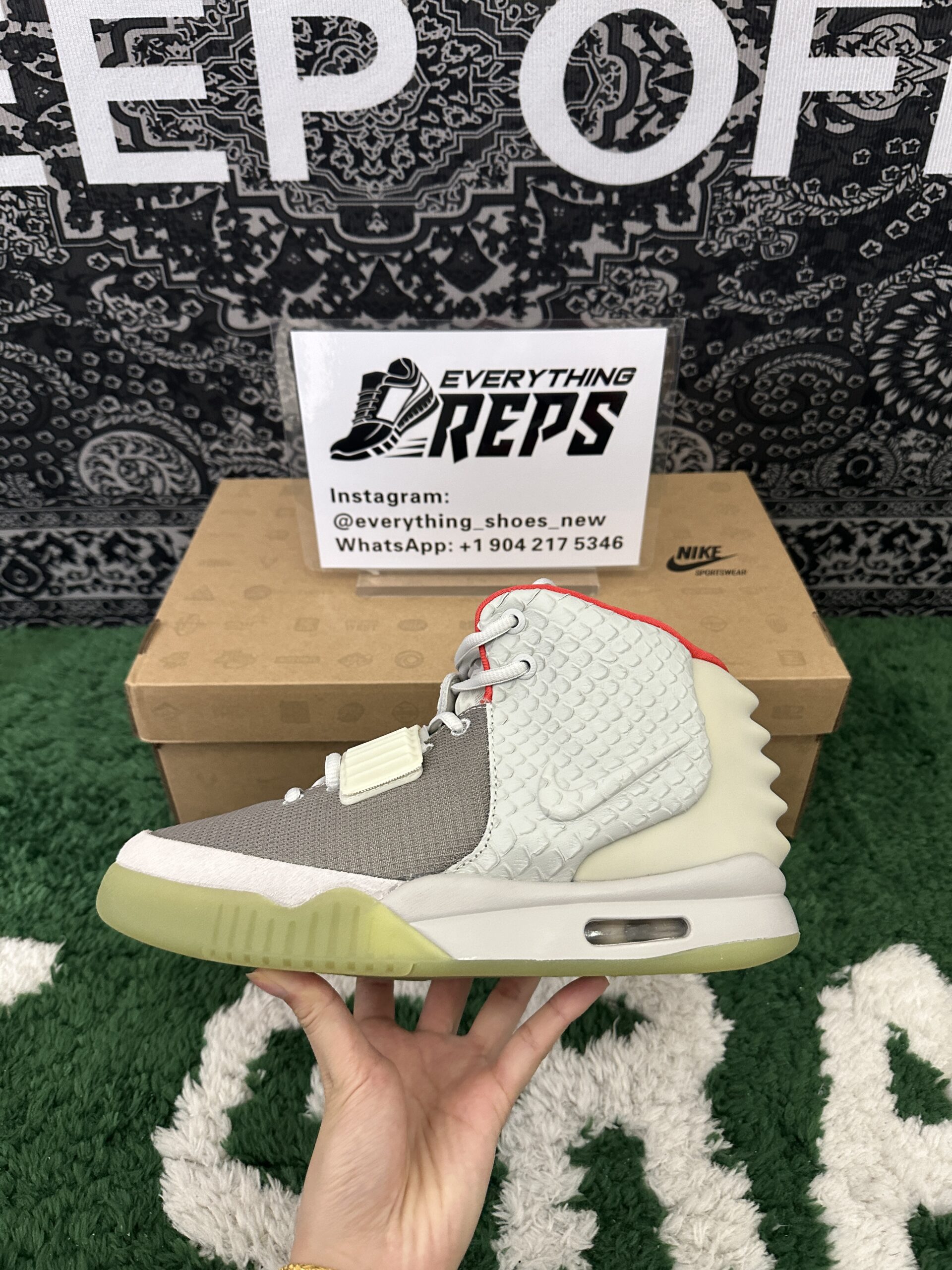 Air Yeezy 2 Pure Platinum - Image 5