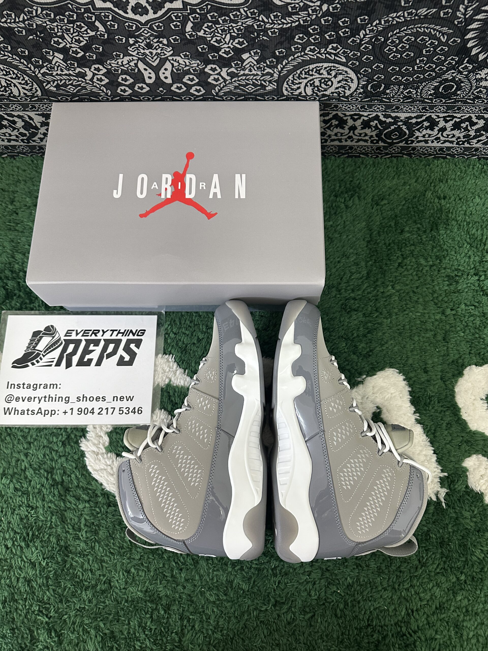 Air Jordan 9 Retro 'Cool Grey' 2025 - Image 3