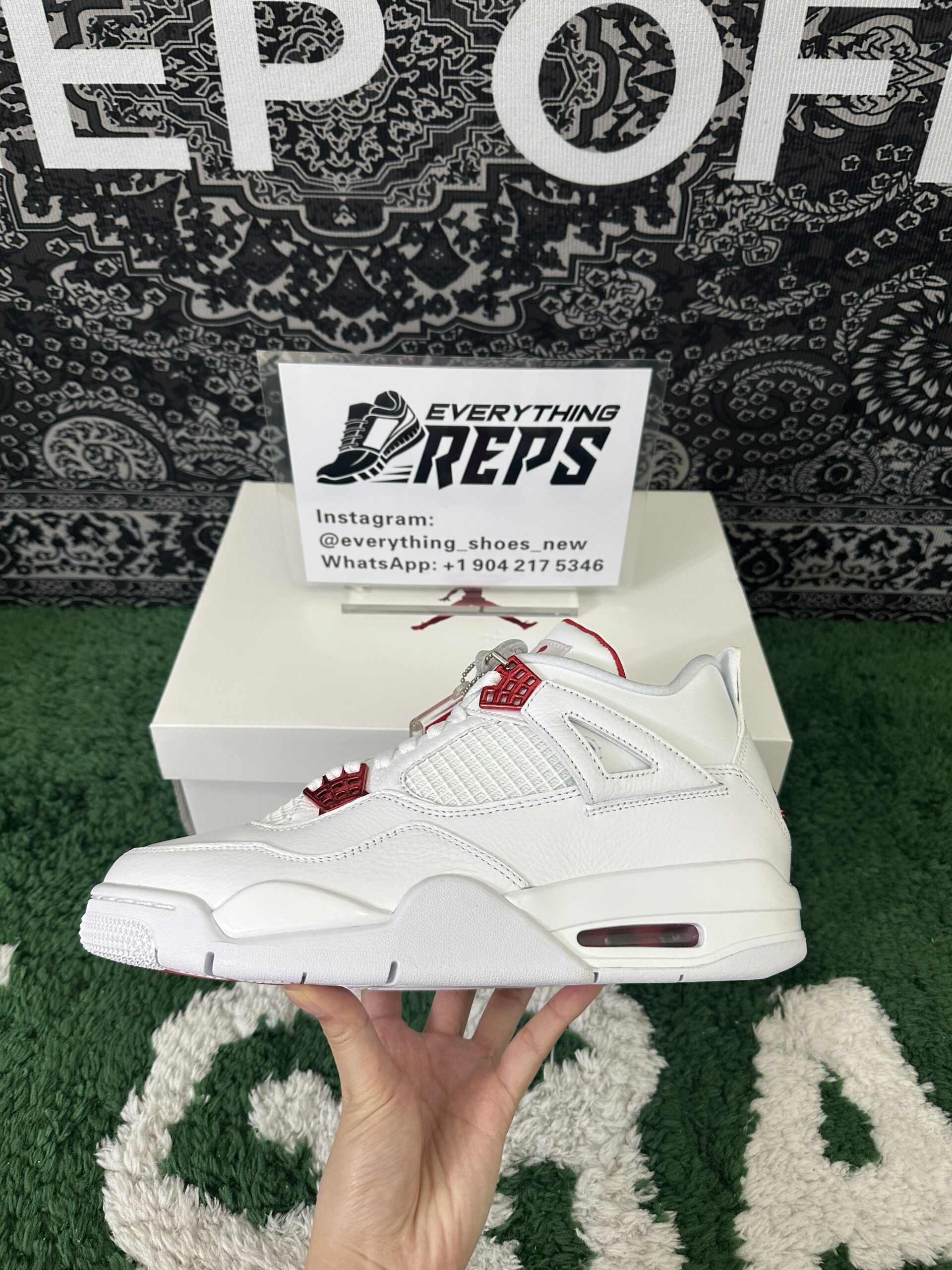 Air Jordan 4 Retro Metallic Orange - Image 5