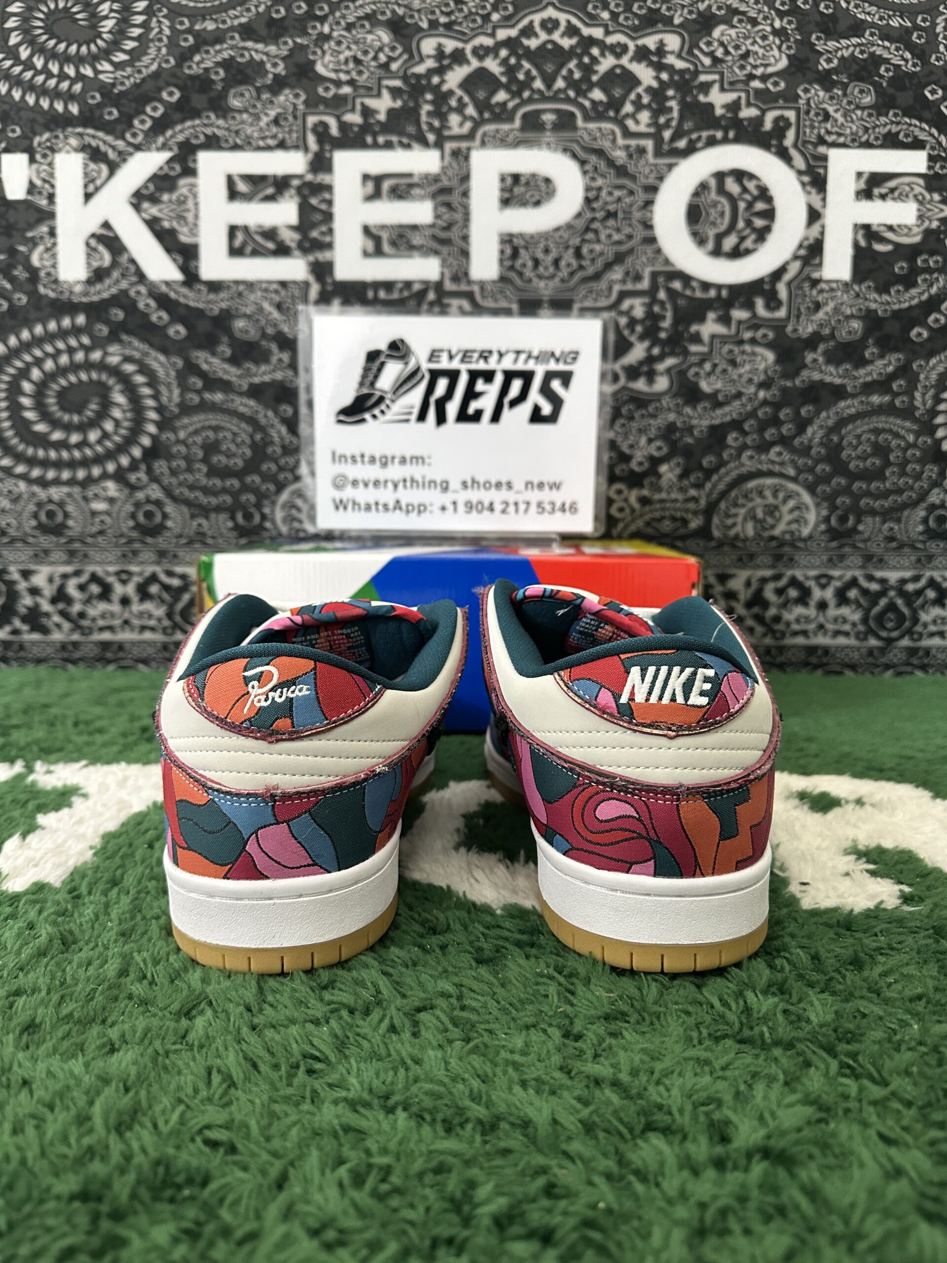 Nike SB Dunk Low Pro Parra Abstract Art - Image 4