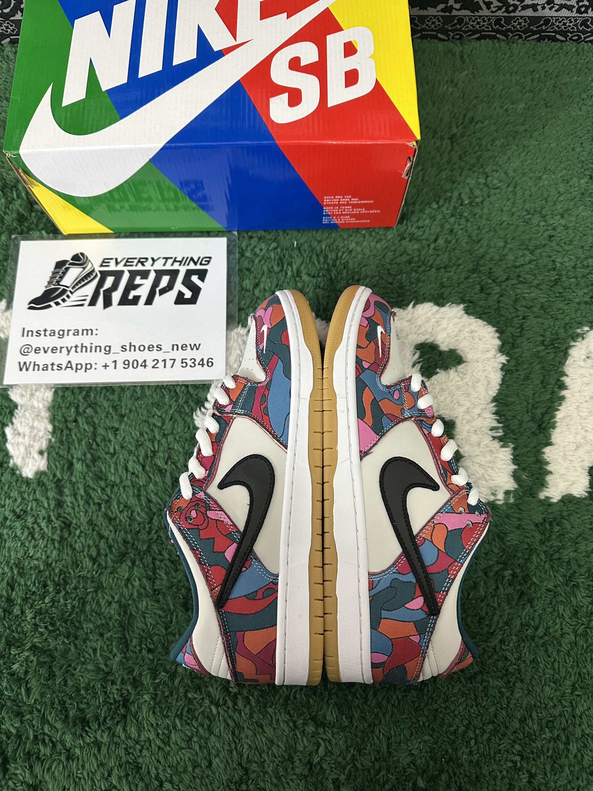 Nike SB Dunk Low Pro Parra Abstract Art - Image 10