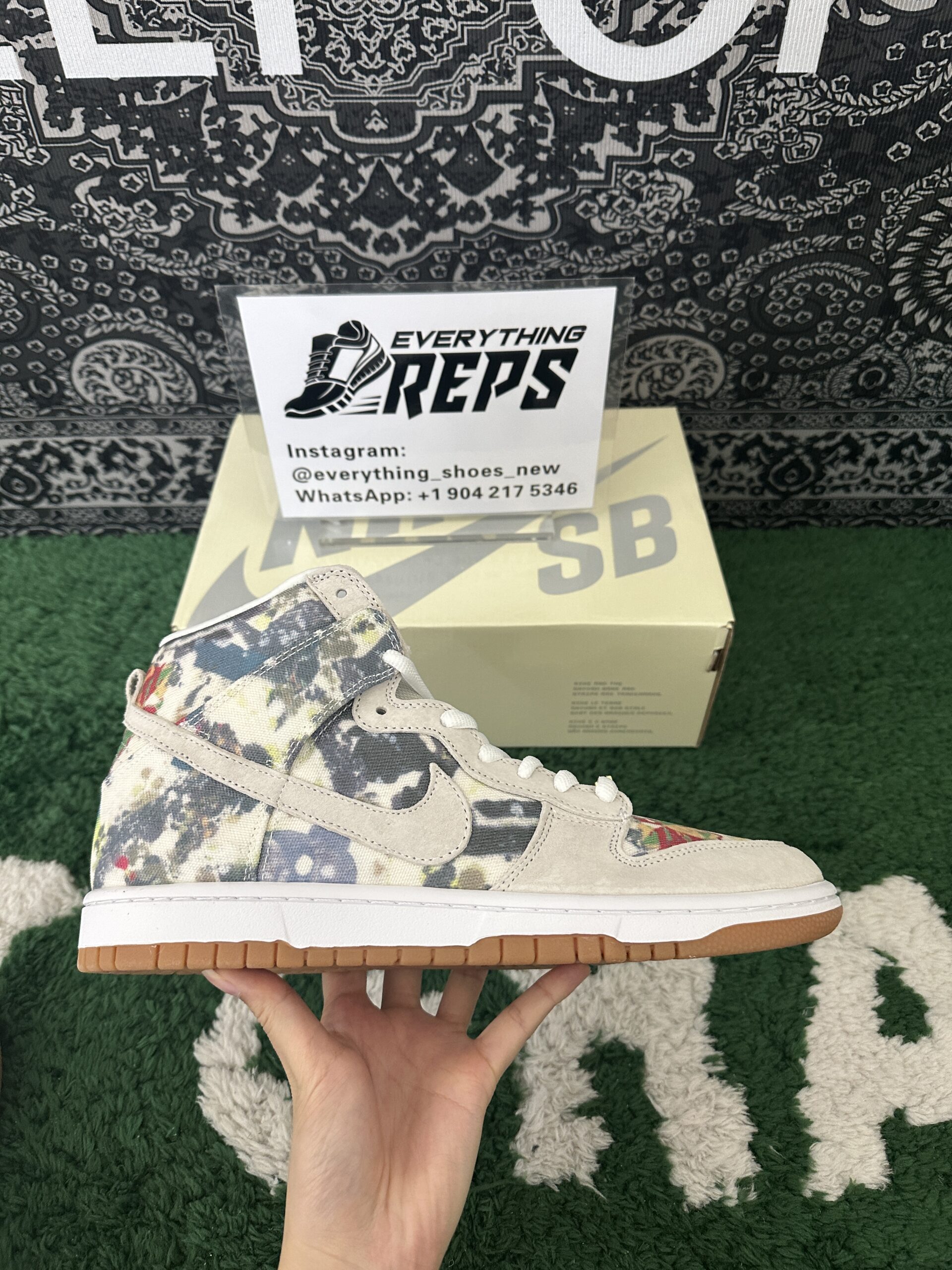 Supreme x Nike Dunk SB High "Rammellzee" - Image 6