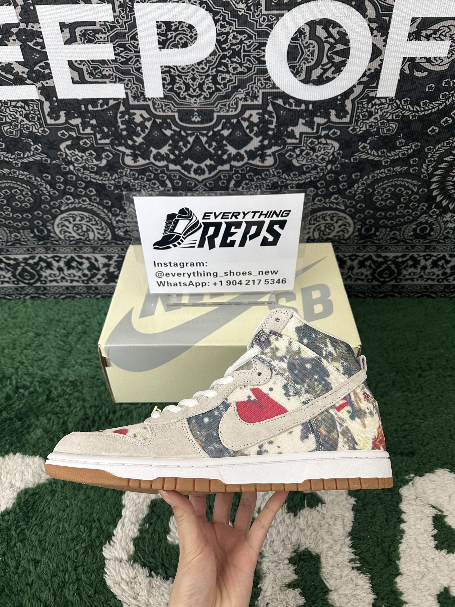 Supreme x Nike Dunk SB High "Rammellzee" - Image 7