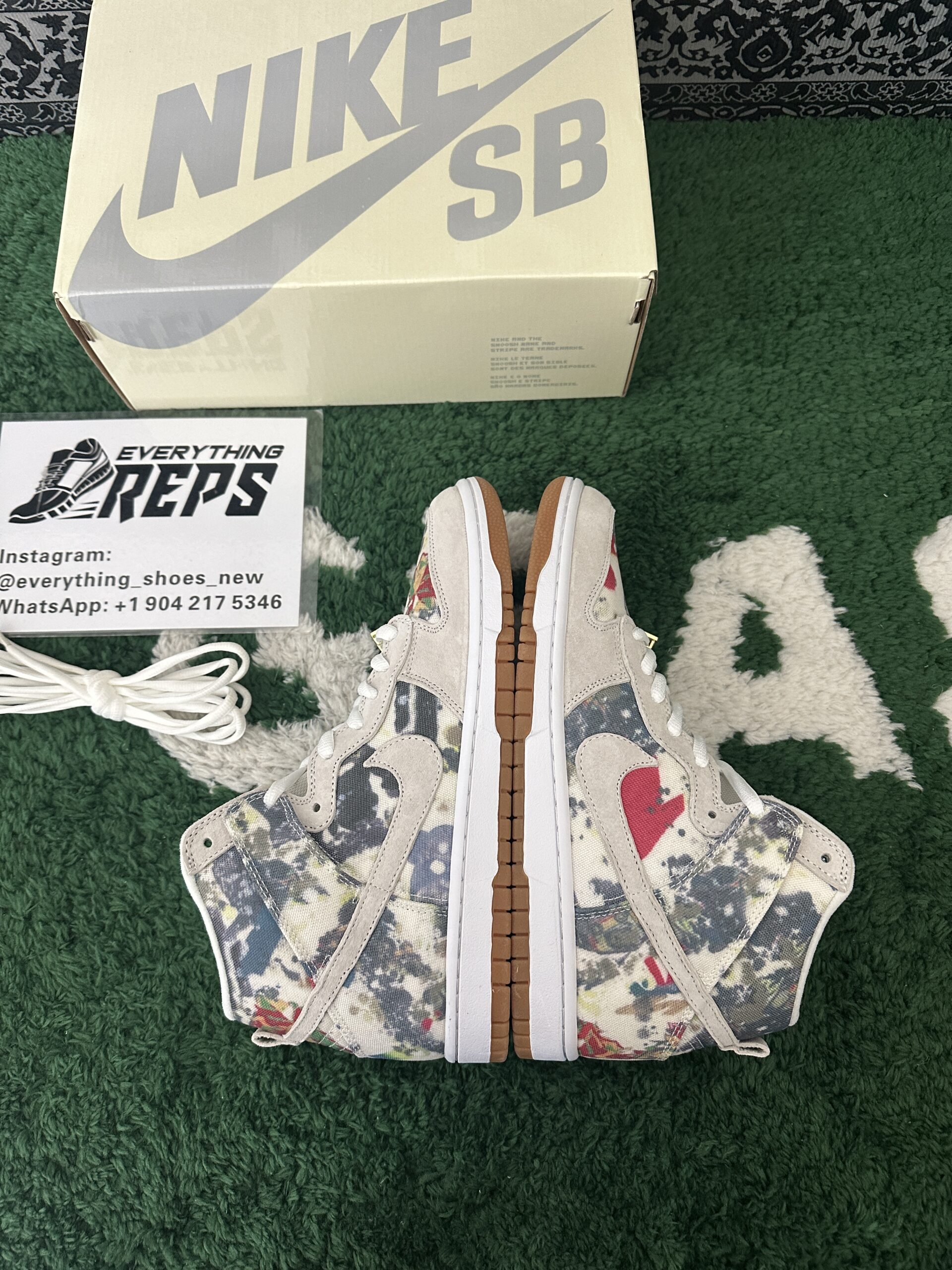 Supreme x Nike Dunk SB High "Rammellzee" - Image 10