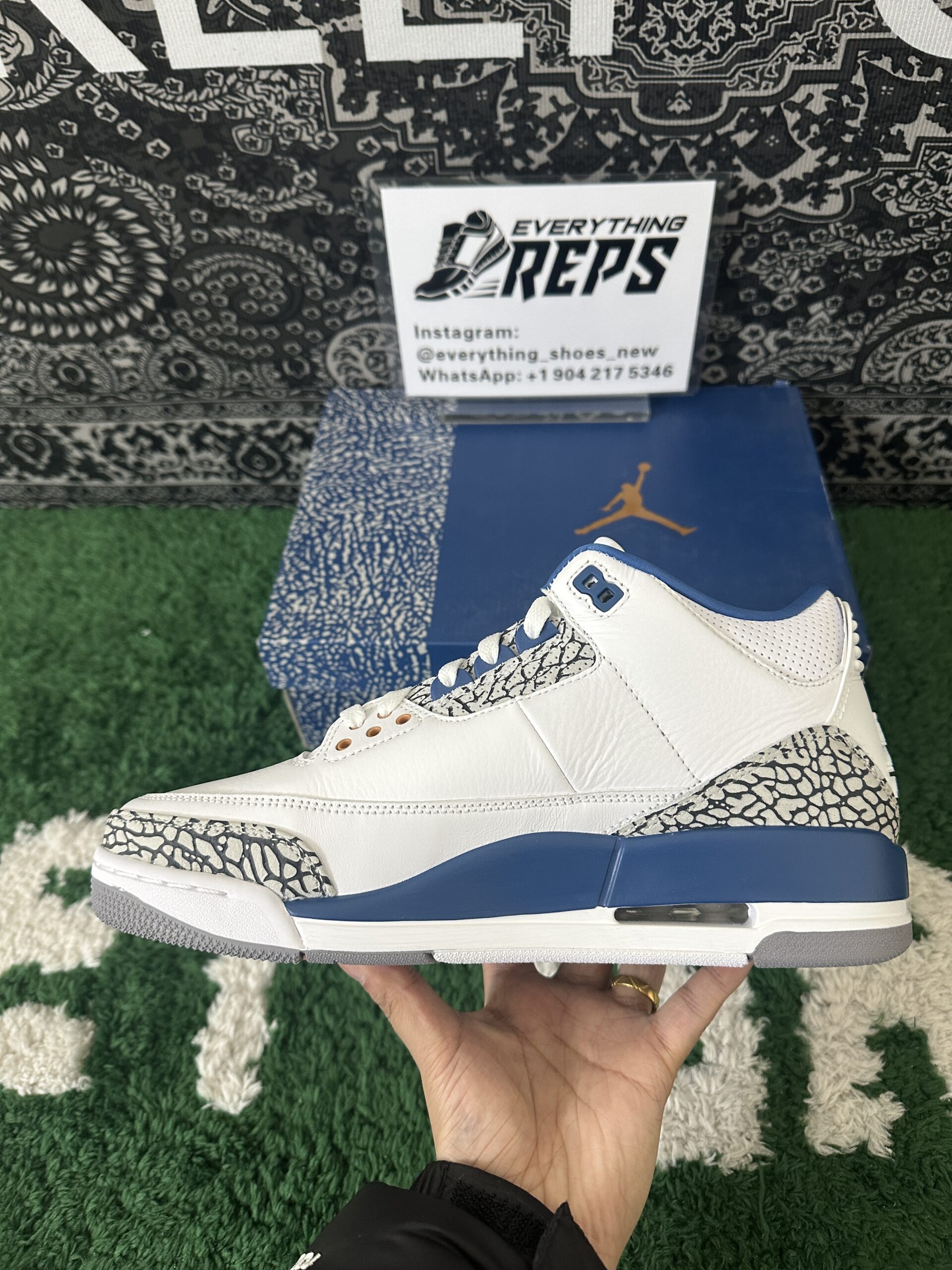 Air Jordan 3 Retro Washington Wizards - Image 8