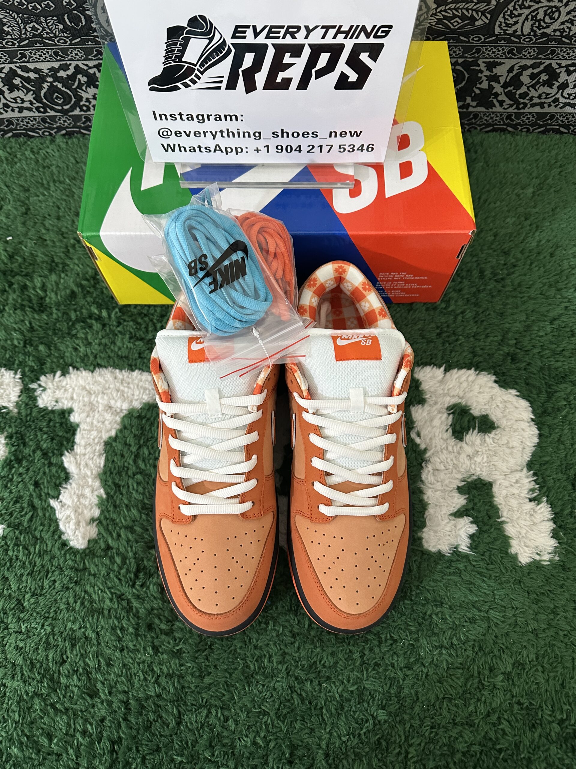 CNCPTS x Nike SB Dunk Low “Orange Lobster” - Image 3