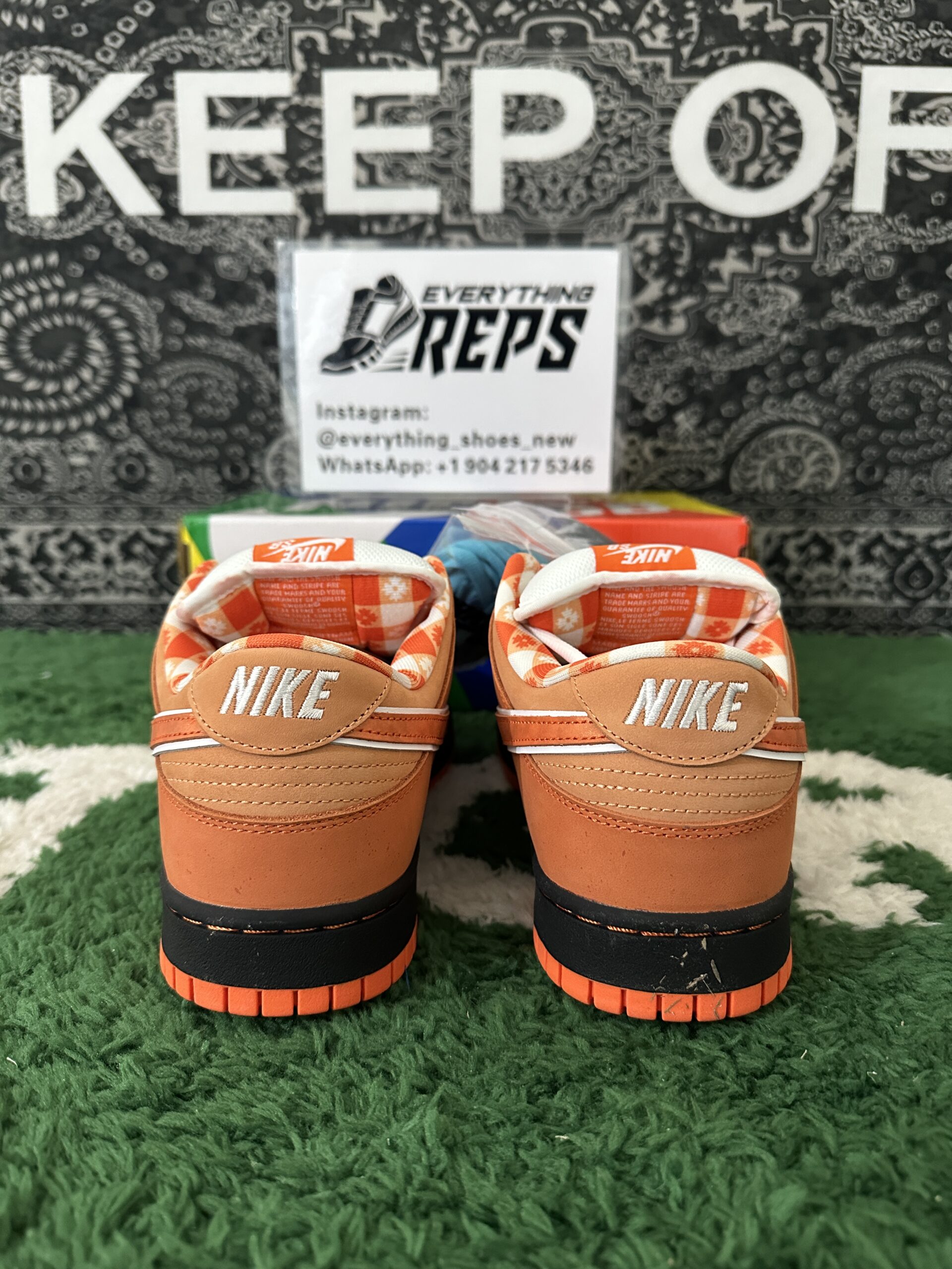 CNCPTS x Nike SB Dunk Low “Orange Lobster” - Image 4