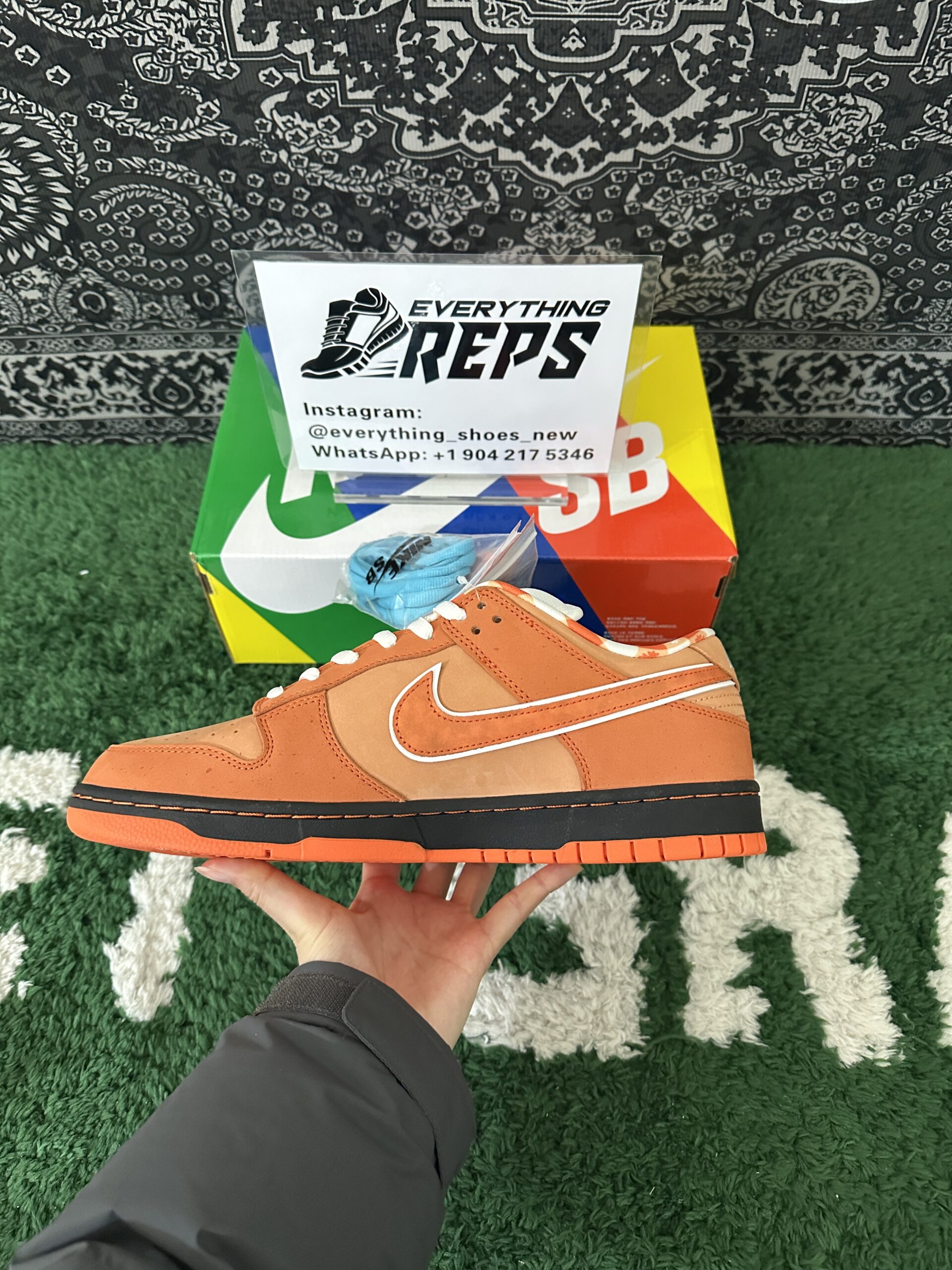 CNCPTS x Nike SB Dunk Low “Orange Lobster” - Image 5