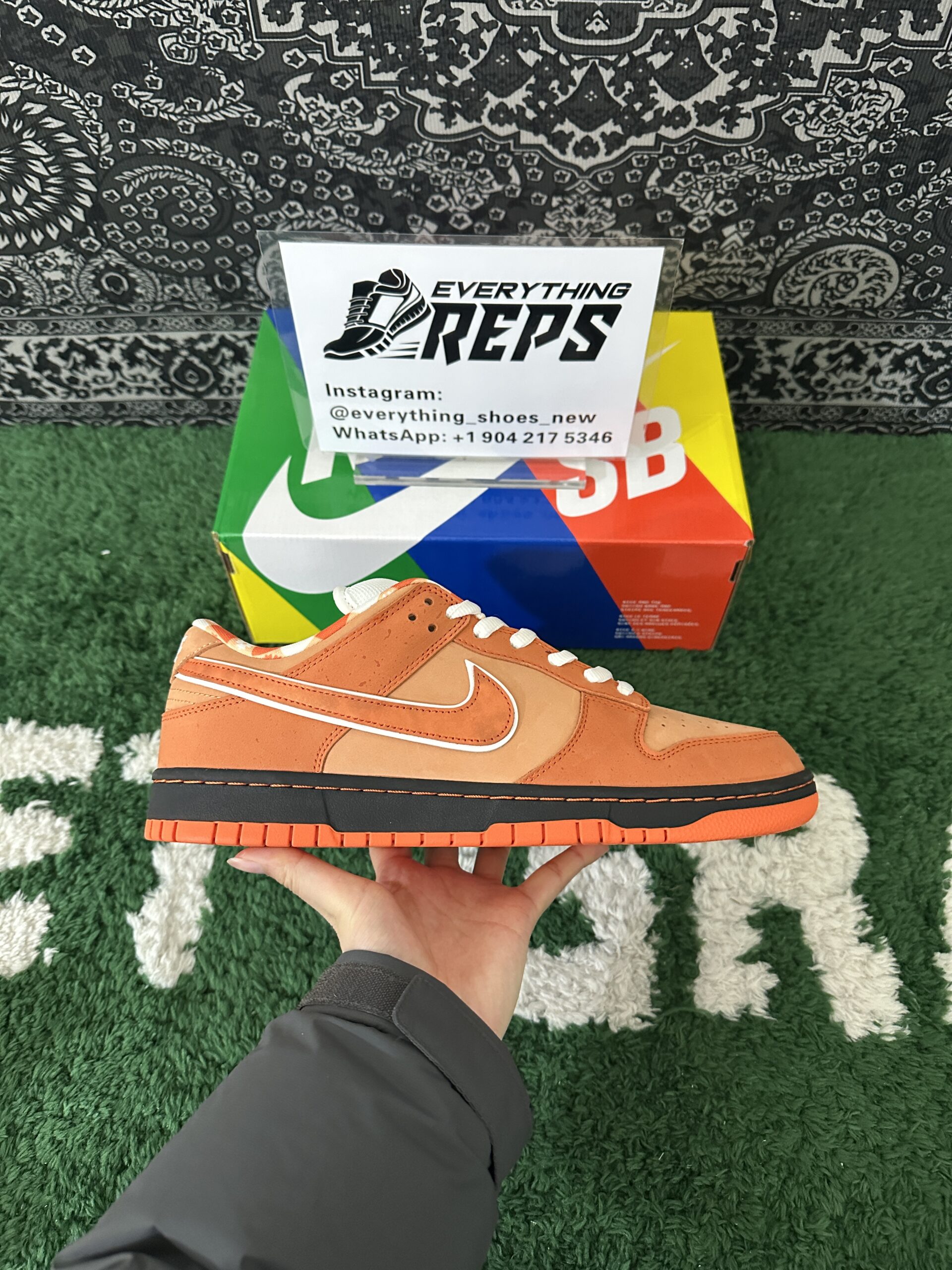 CNCPTS x Nike SB Dunk Low “Orange Lobster” - Image 6