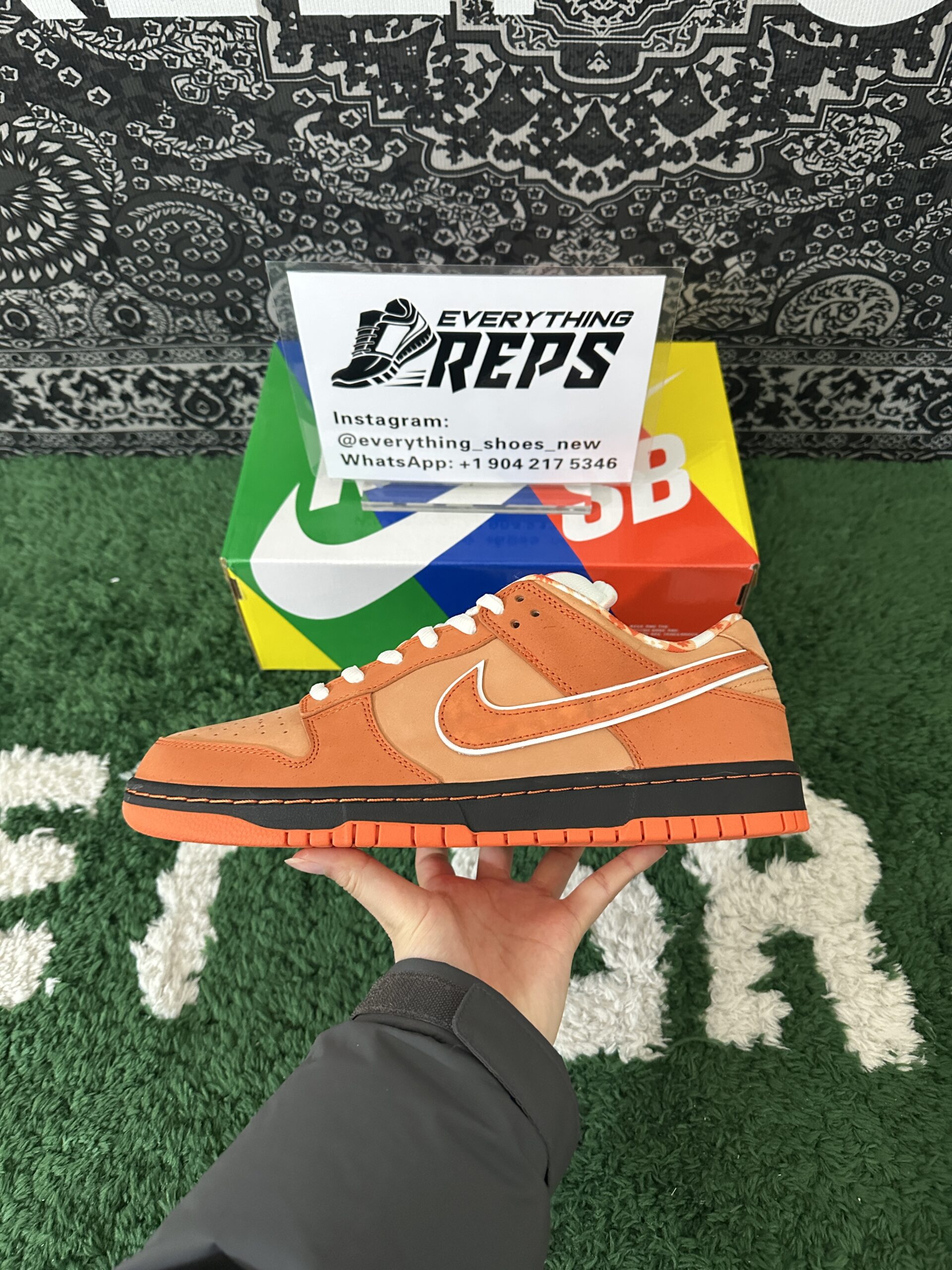 CNCPTS x Nike SB Dunk Low “Orange Lobster” - Image 7