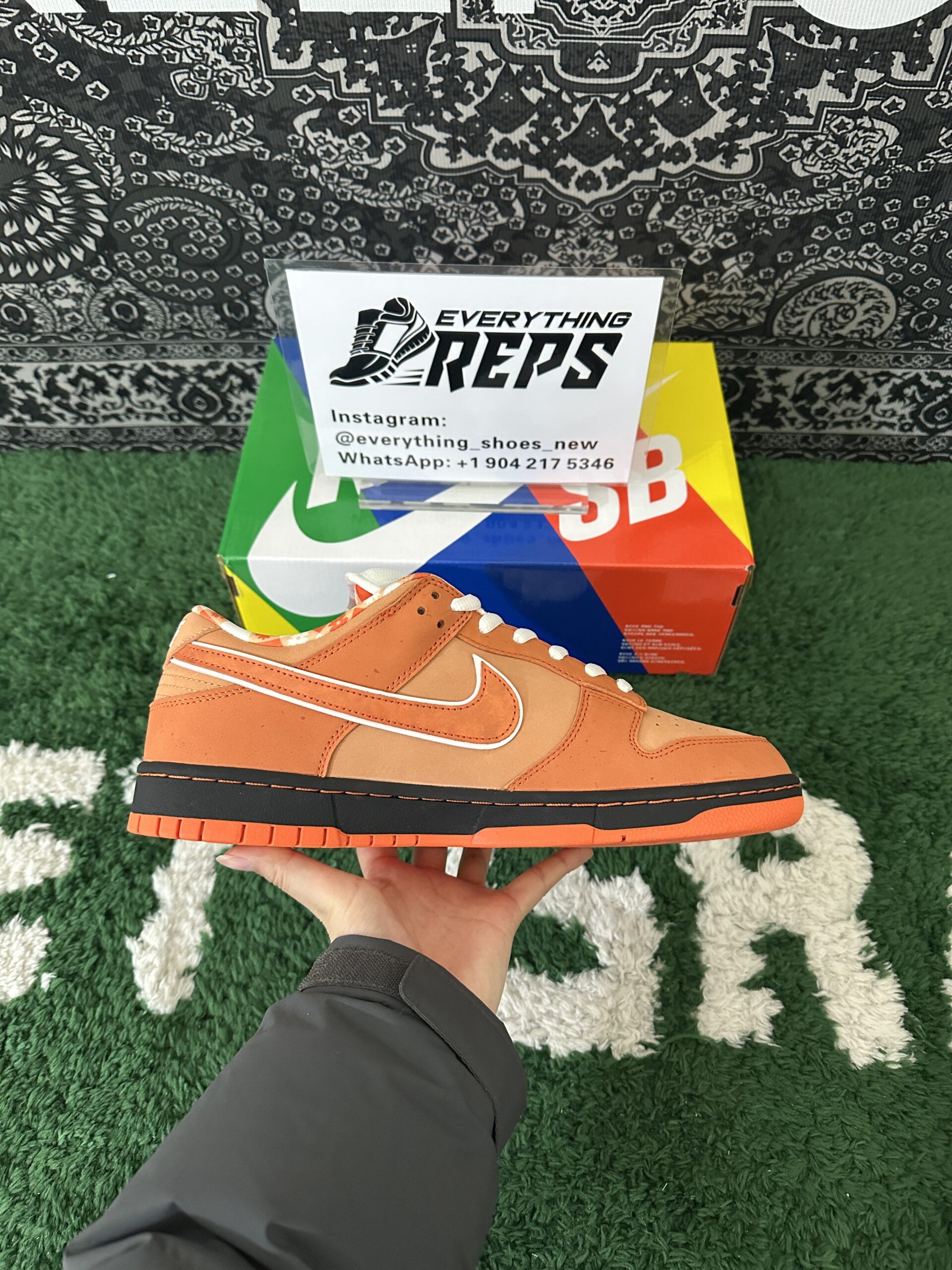 CNCPTS x Nike SB Dunk Low “Orange Lobster” - Image 8