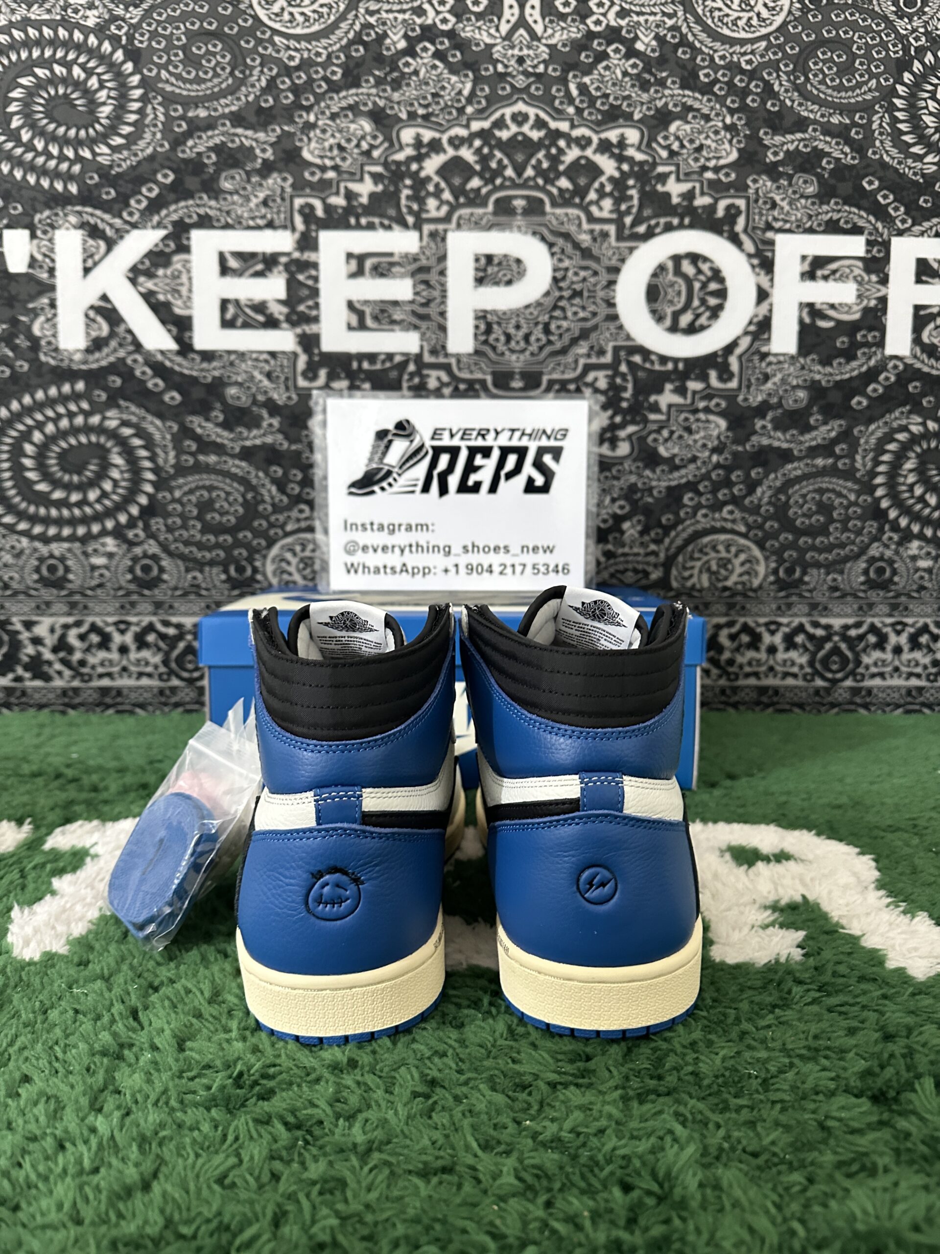 Fragment x Travis Scott Jordan 1 High Replica - Image 8