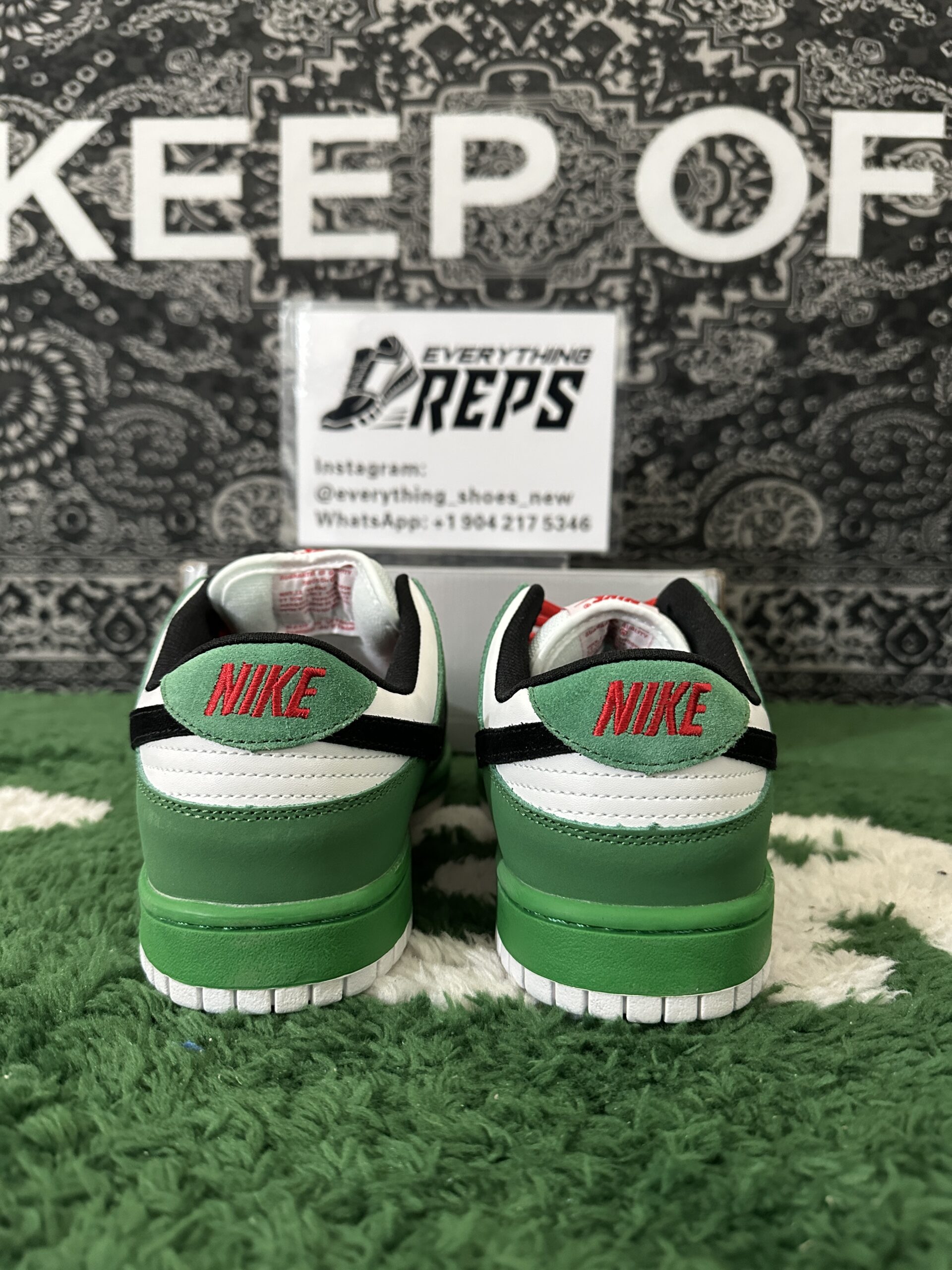 Nike Dunk SB Low Heineken - Image 4