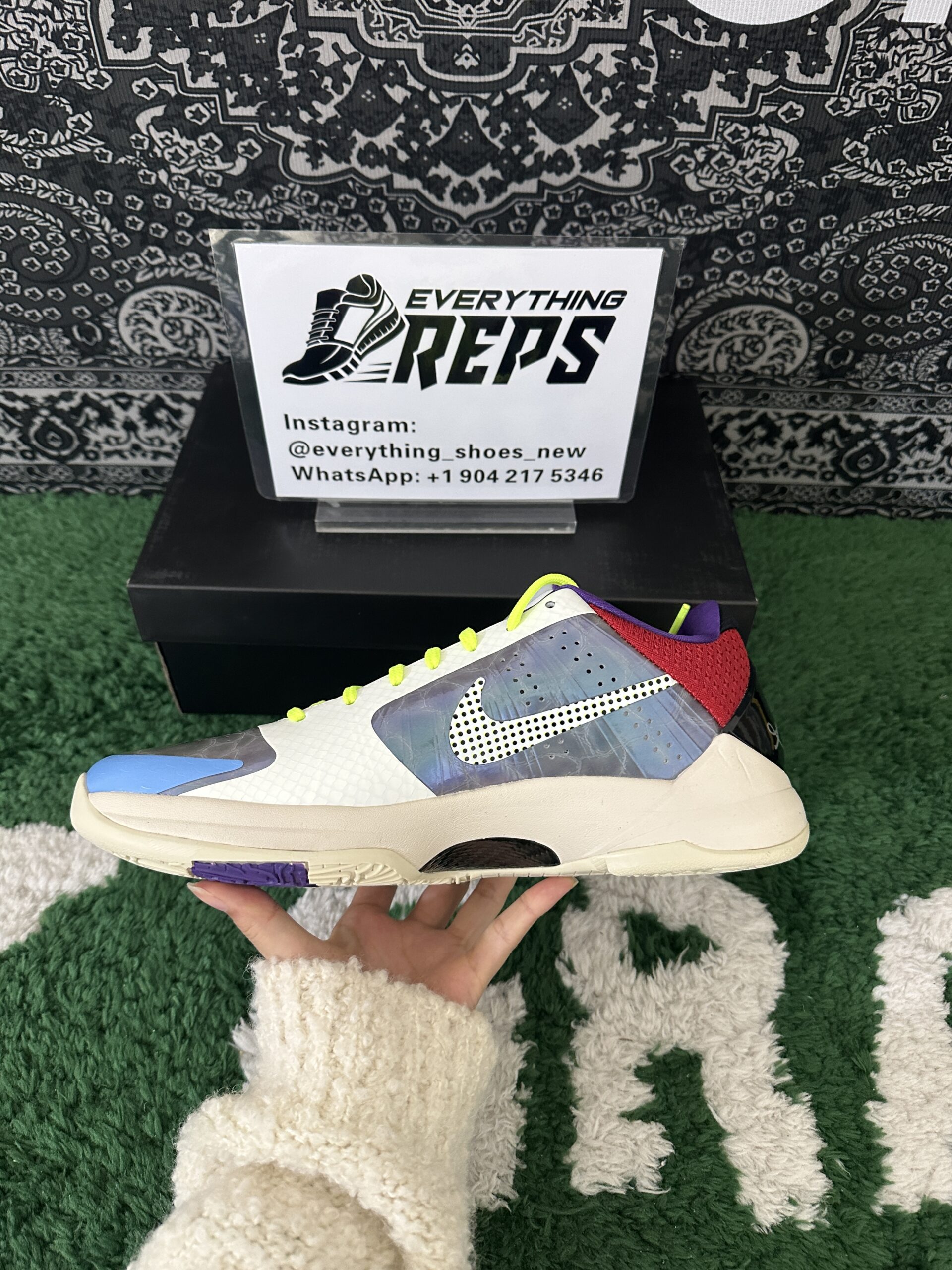 PJ Tucker's Nike Kobe 5 Protro PE - Image 5