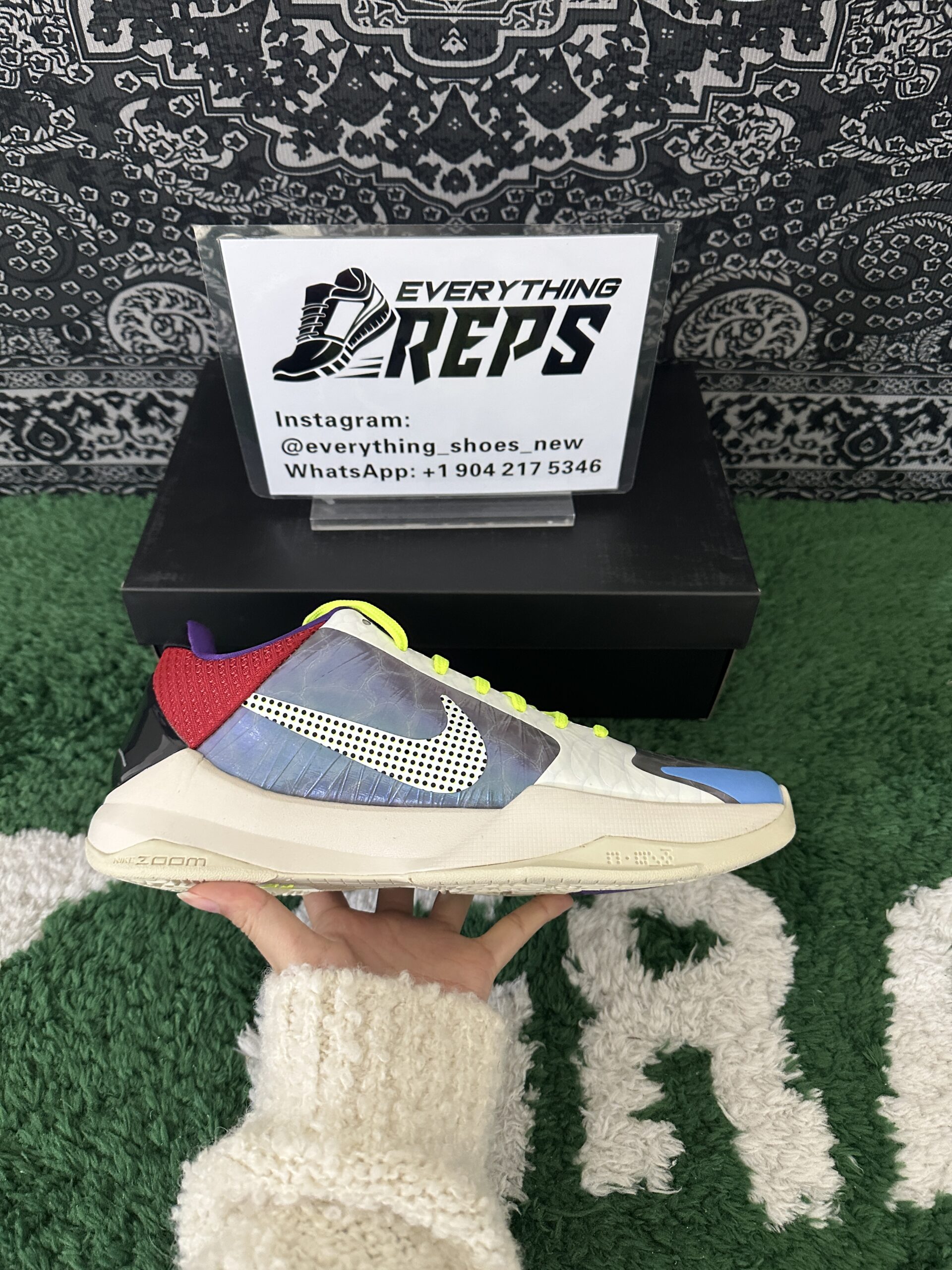 PJ Tucker's Nike Kobe 5 Protro PE - Image 6