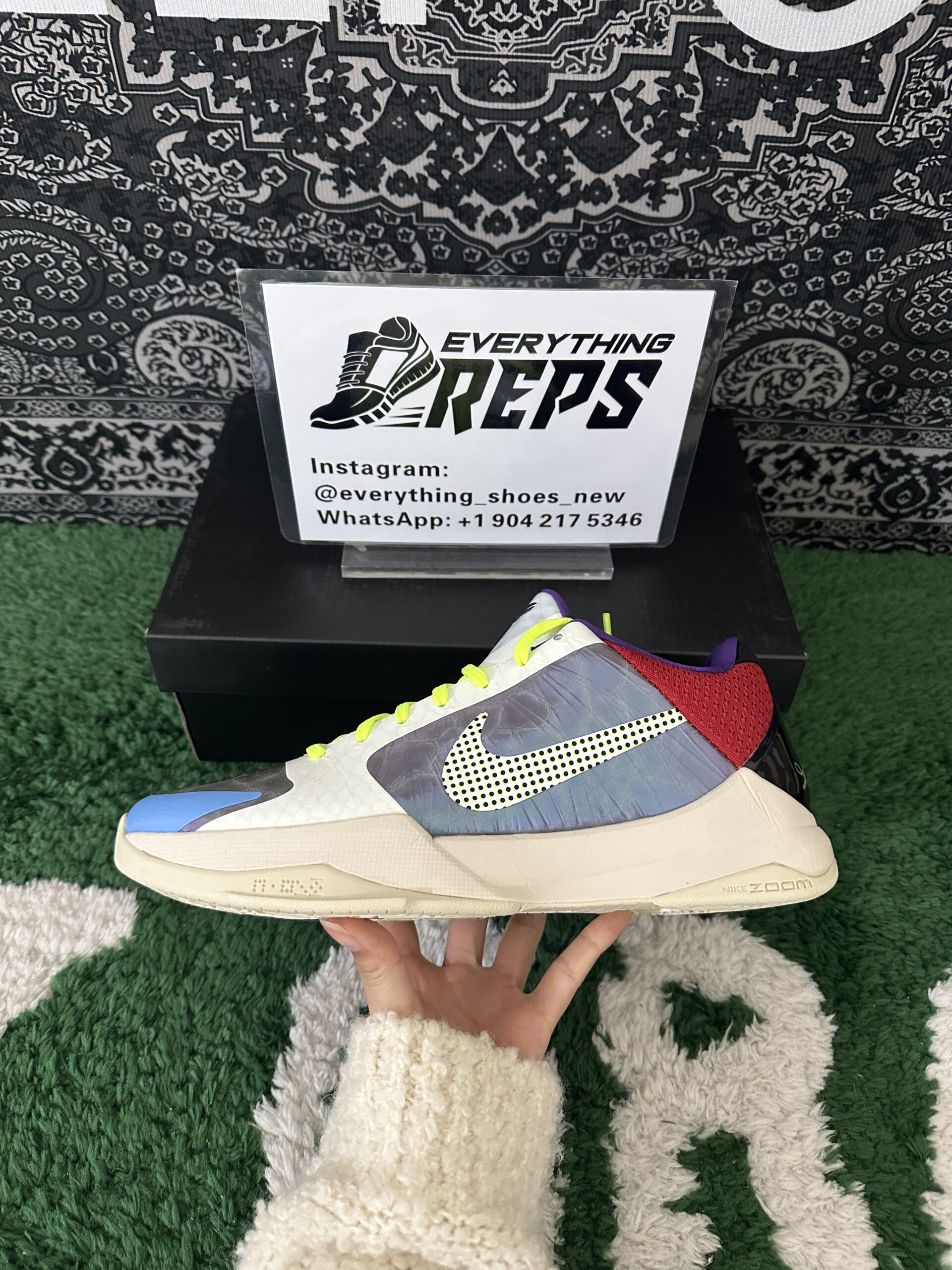 PJ Tucker's Nike Kobe 5 Protro PE - Image 7