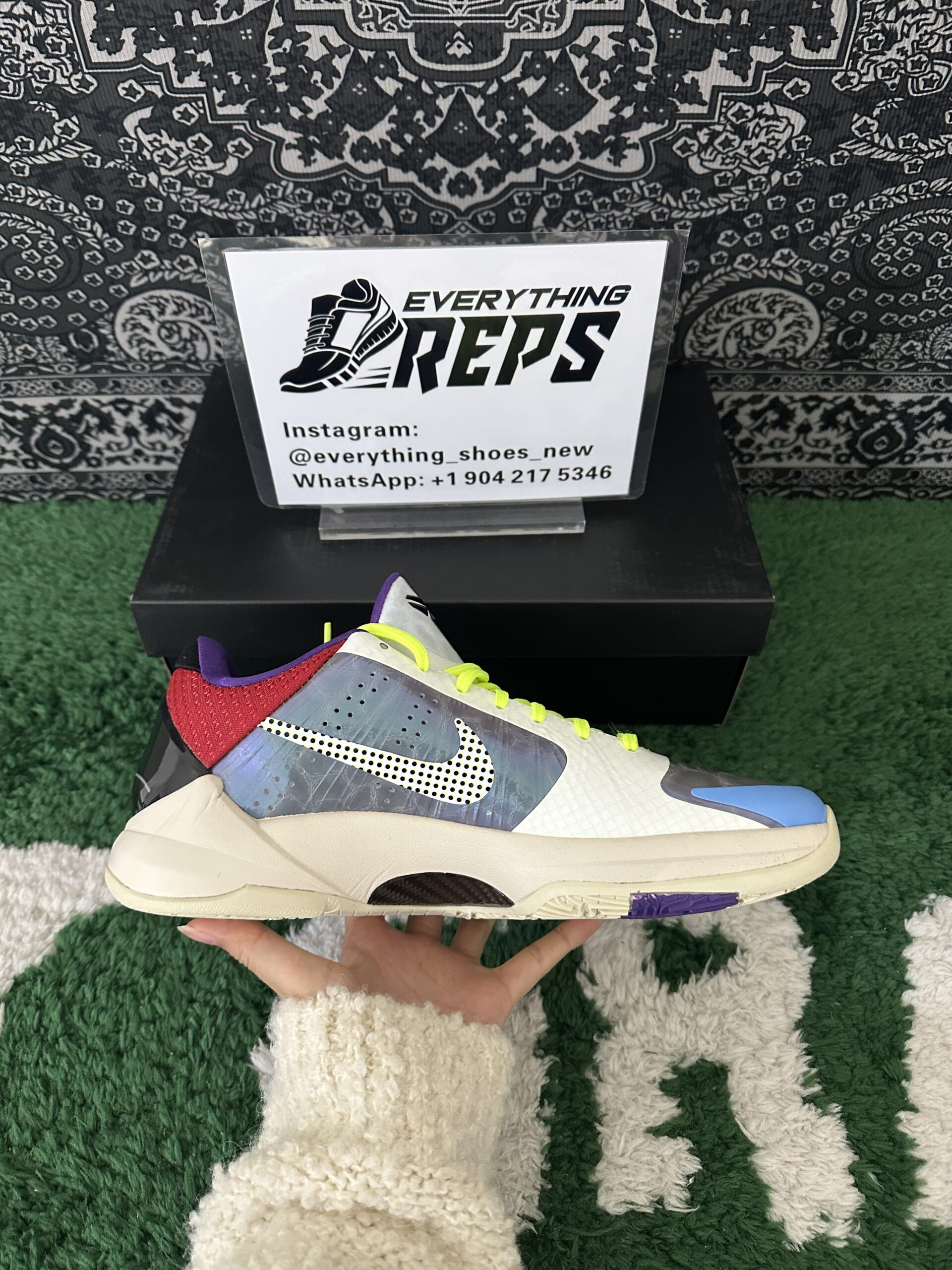 PJ Tucker's Nike Kobe 5 Protro PE - Image 8