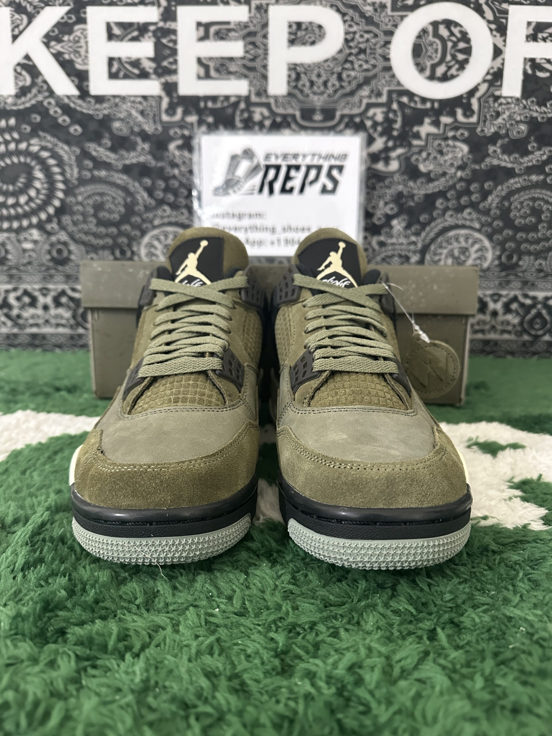 Air Jordan 4 Craft Medium Olive - Image 10