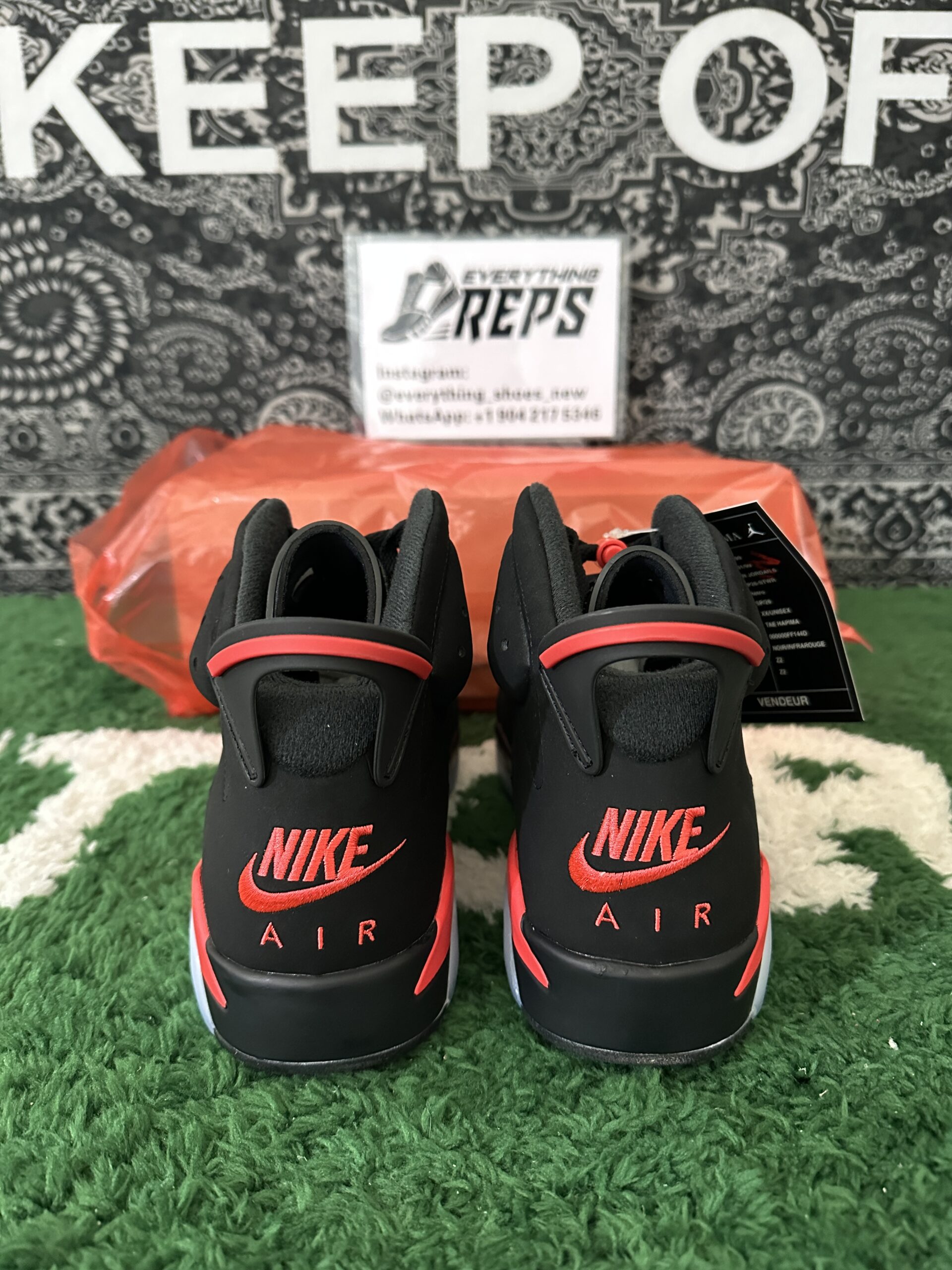 Air Jordan 6 Retro Black Infrared - Image 4