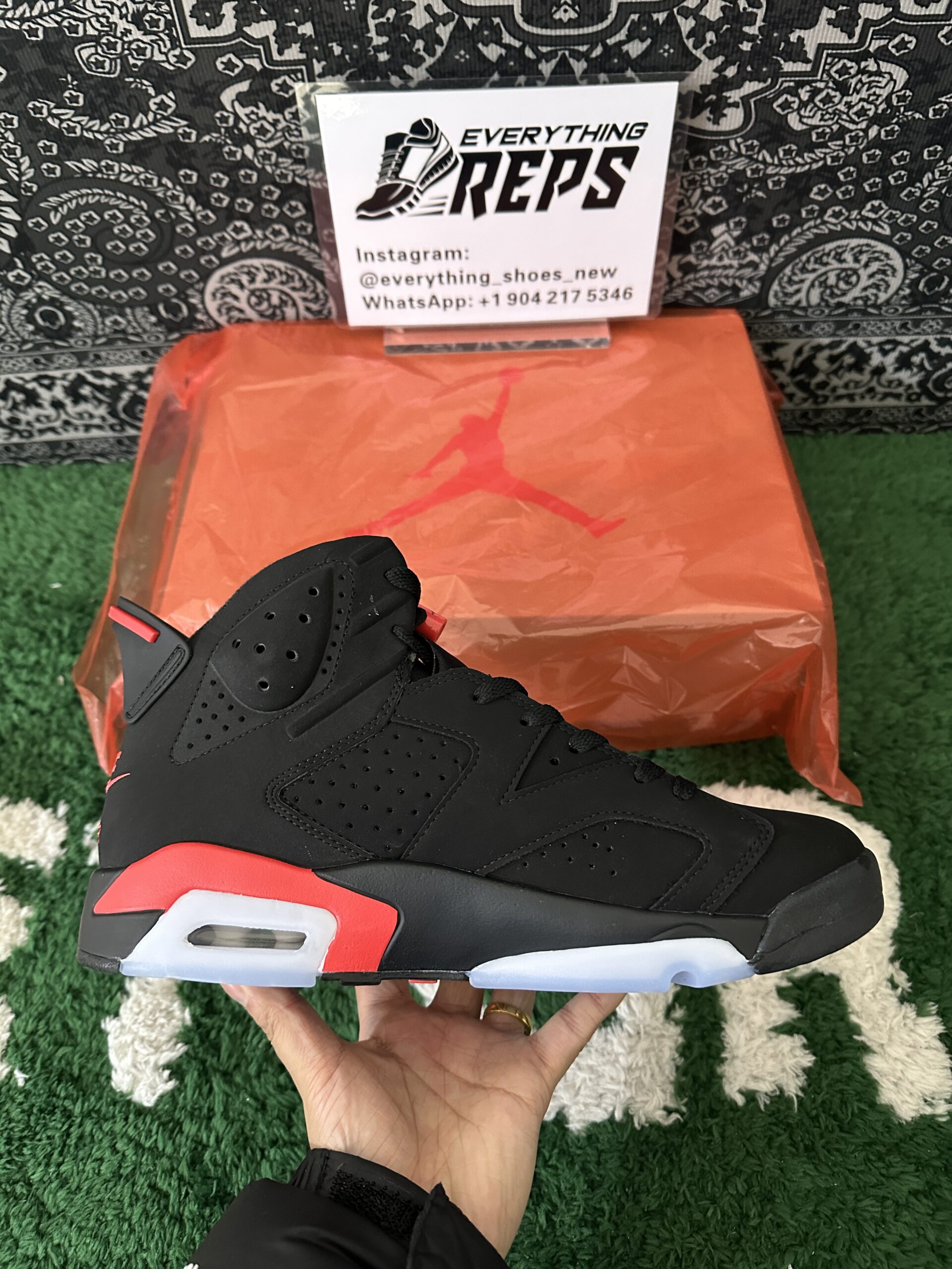 Air Jordan 6 Retro Black Infrared - Image 5