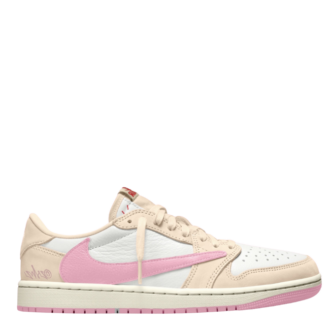 Jordan 1 Retro Low Travis Scott Sail Pink