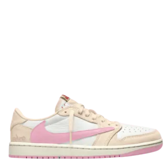 Jordan 1 Retro Low Travis Scott Sail Pink